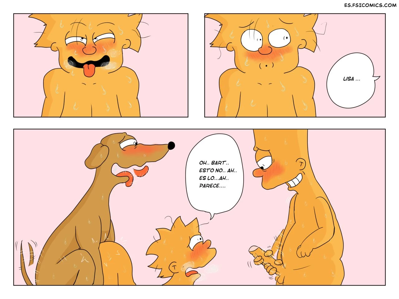 El Trio de Bart, Lisa y El Perro – Marecattus - 26 - FSI Comics el-trio-de-bart-lisa-y-el-perro-marecattus-026