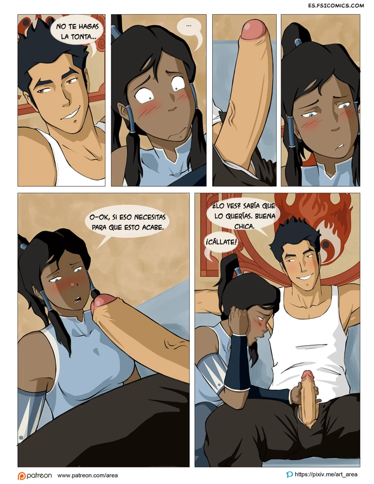 Encuentro Intimo (The Legend of Korra) – Area - 5 - FSI Comics encuentro-intimo-the-legend-of-korra-area-005