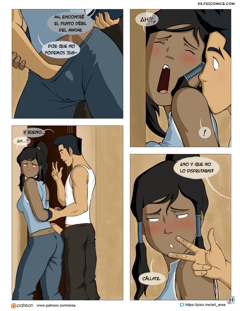 Encuentro Intimo (The Legend of Korra) – Area - 11 - FSI Comics encuentro-intimo-the-legend-of-korra-area-011