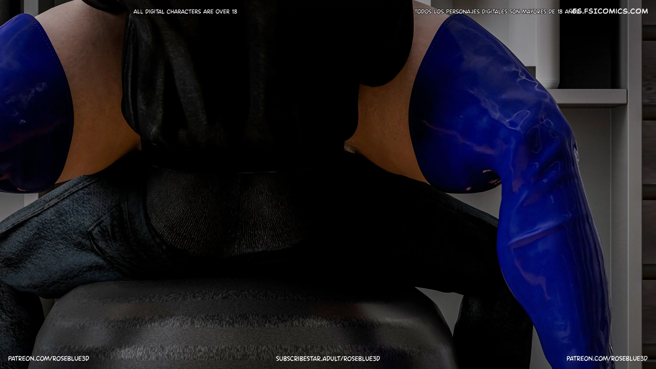 Especial Halloween – Rose Blue 3D - 76 - FSI Comics especial-halloween-rose-blue-3d-078