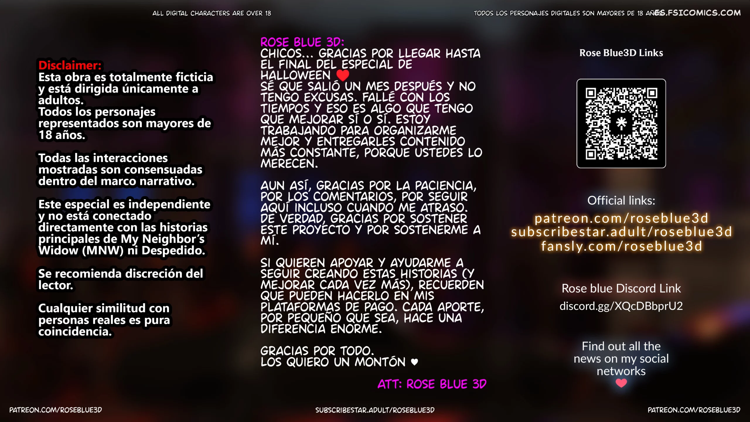 Especial Halloween – Rose Blue 3D - 84 - FSI Comics especial-halloween-rose-blue-3d-086