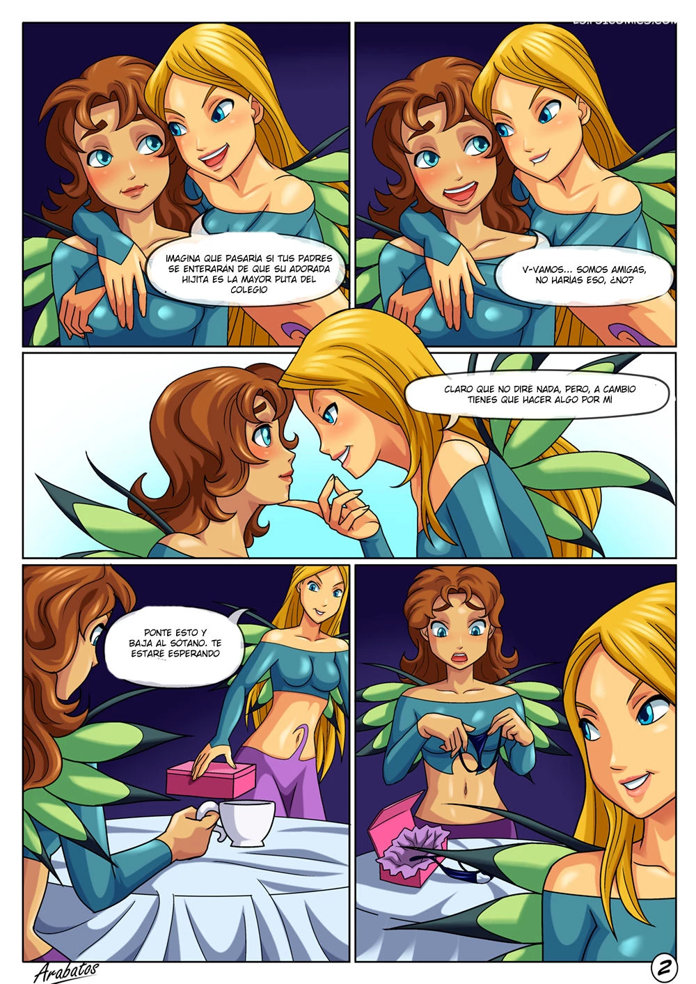 Friends With Benefits (W.I.T.C.H.) – Arabatos - 3 - FSI Comics friends-with-benefits-w-i-t-c-h-arabatos-003