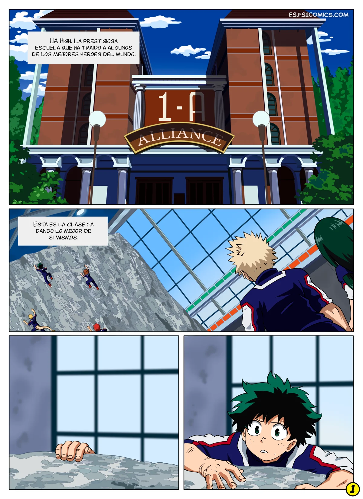 I See You (My Hero Academia) – Area - 2 - FSI Comics i see you my hero academia area 001a