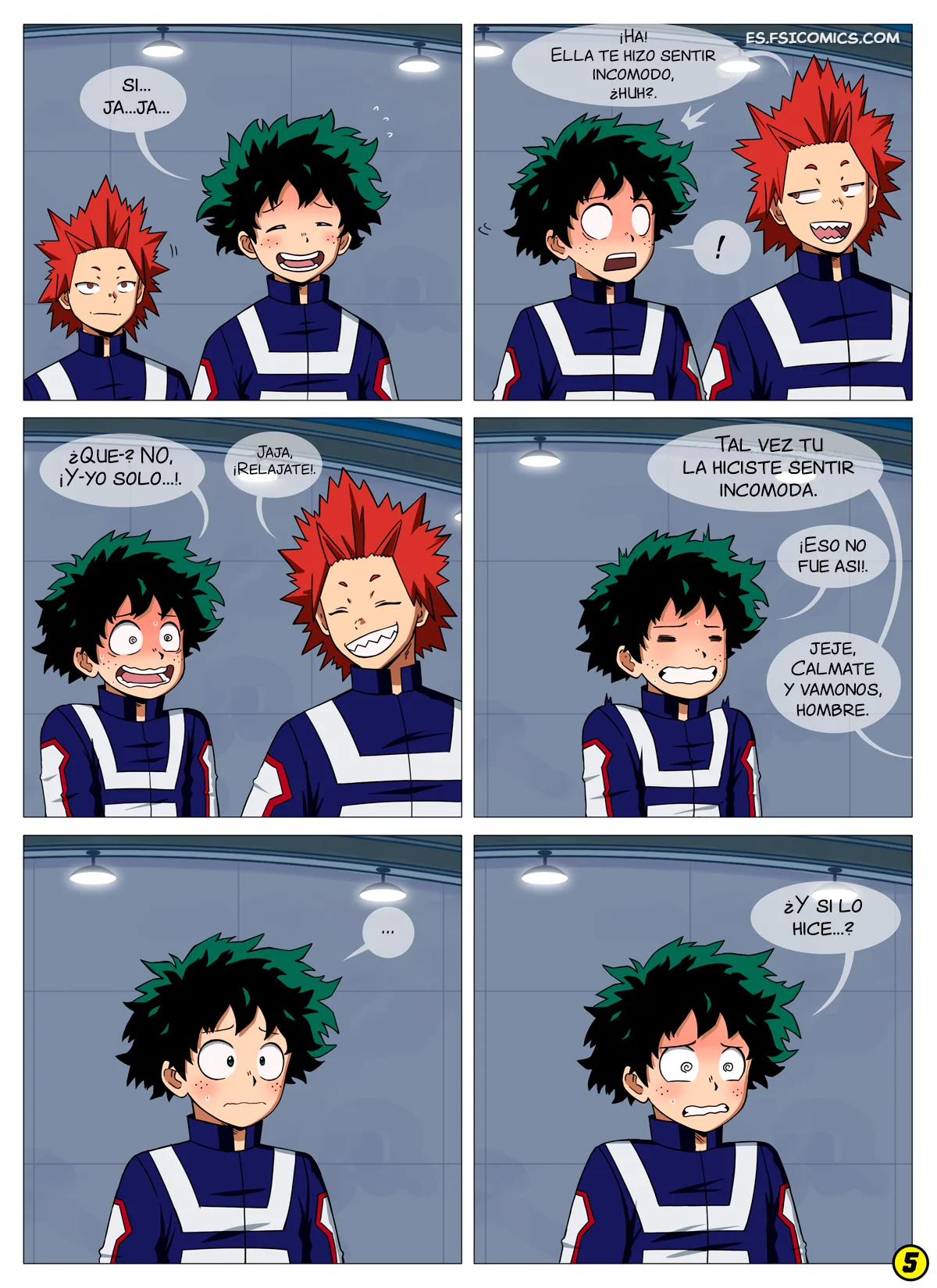 I See You (My Hero Academia) – Area - 6 - FSI Comics i see you my hero academia area 005a