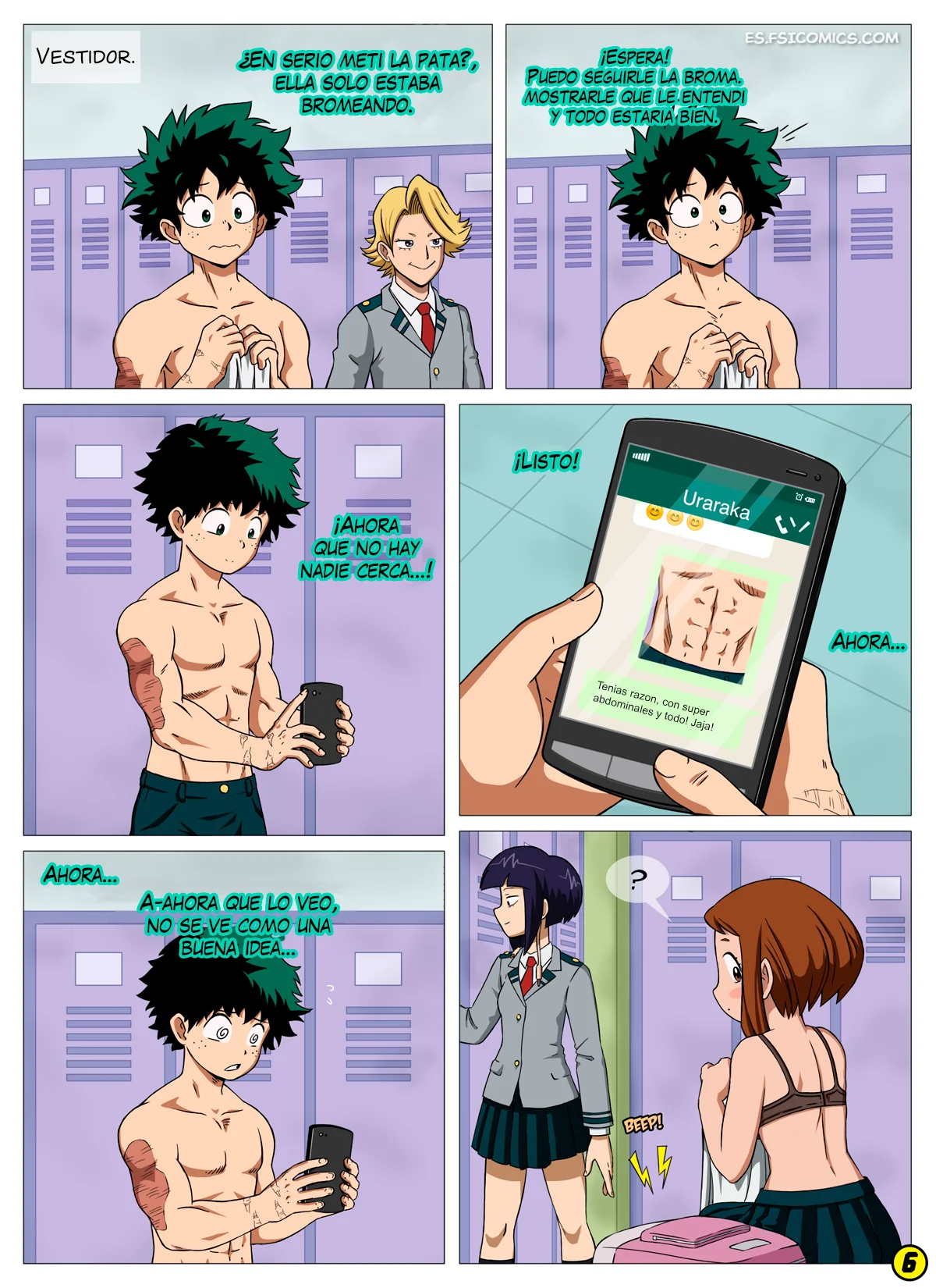 I See You (My Hero Academia) – Area - 7 - FSI Comics i see you my hero academia area 006a