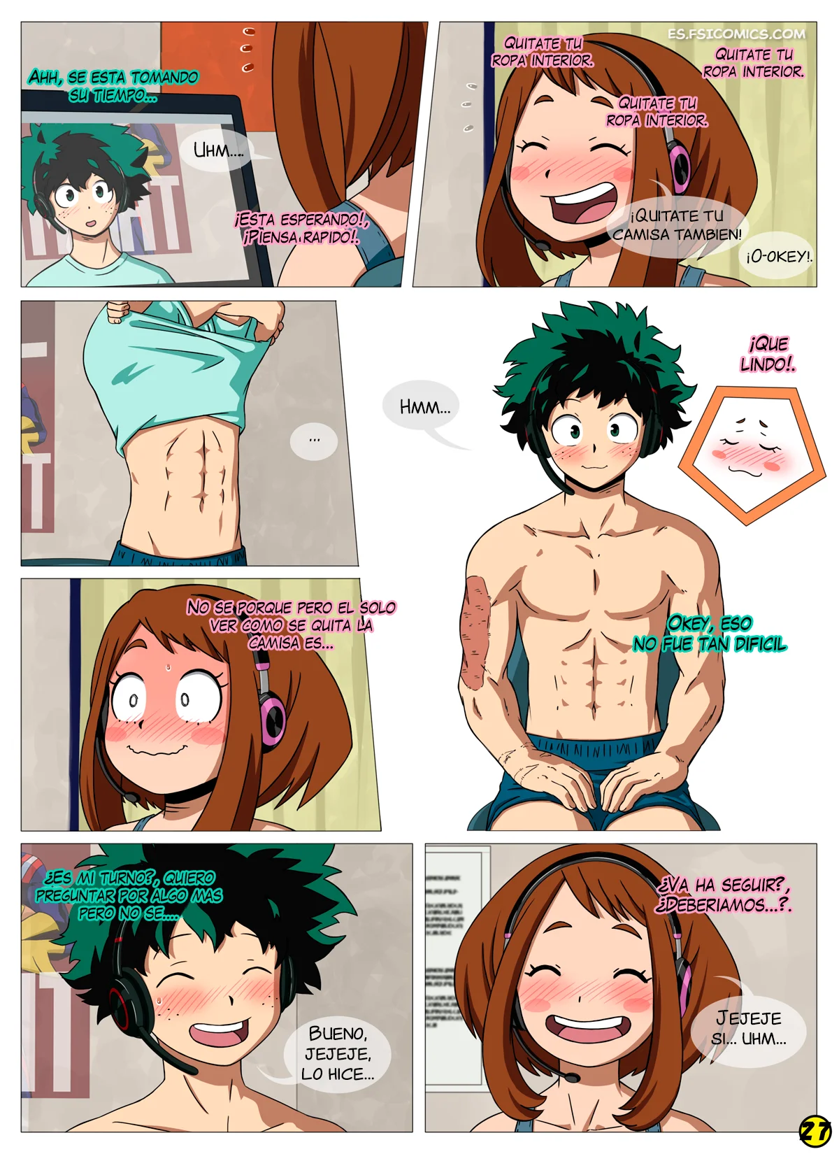 I See You (My Hero Academia) – Area - 28 - FSI Comics i see you my hero academia area 027a