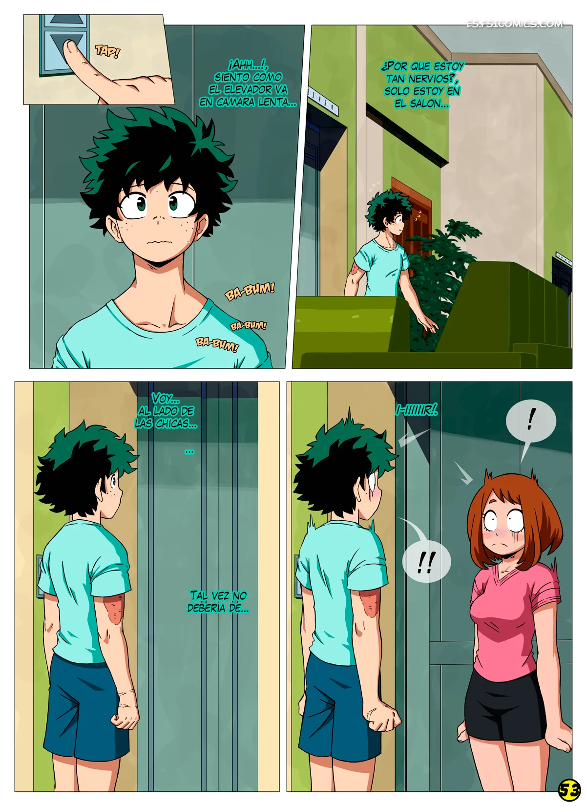 I See You (My Hero Academia) – Area - 54 - FSI Comics i see you my hero academia area 053a