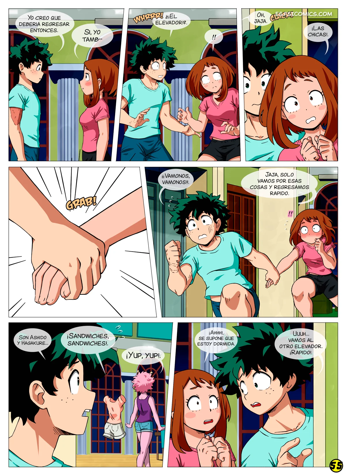 I See You (My Hero Academia) – Area - 56 - FSI Comics i see you my hero academia area 055a