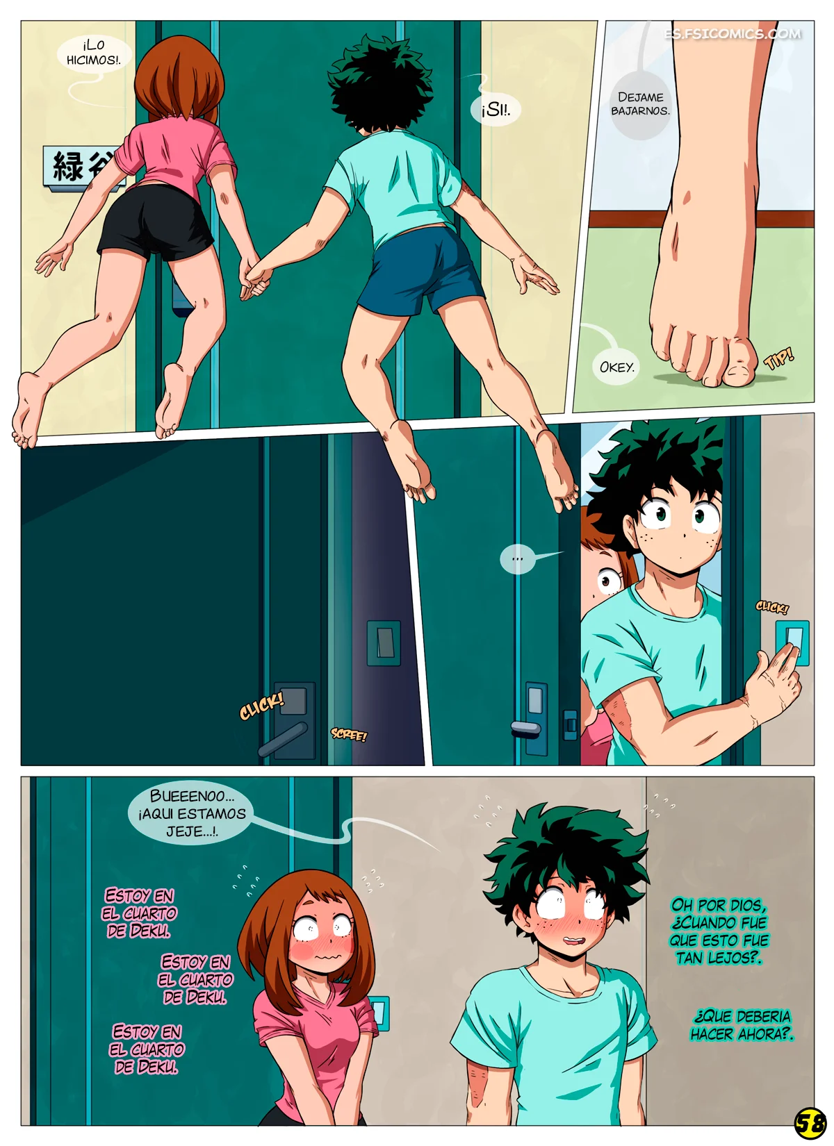 I See You (My Hero Academia) – Area - 59 - FSI Comics i see you my hero academia area 058a