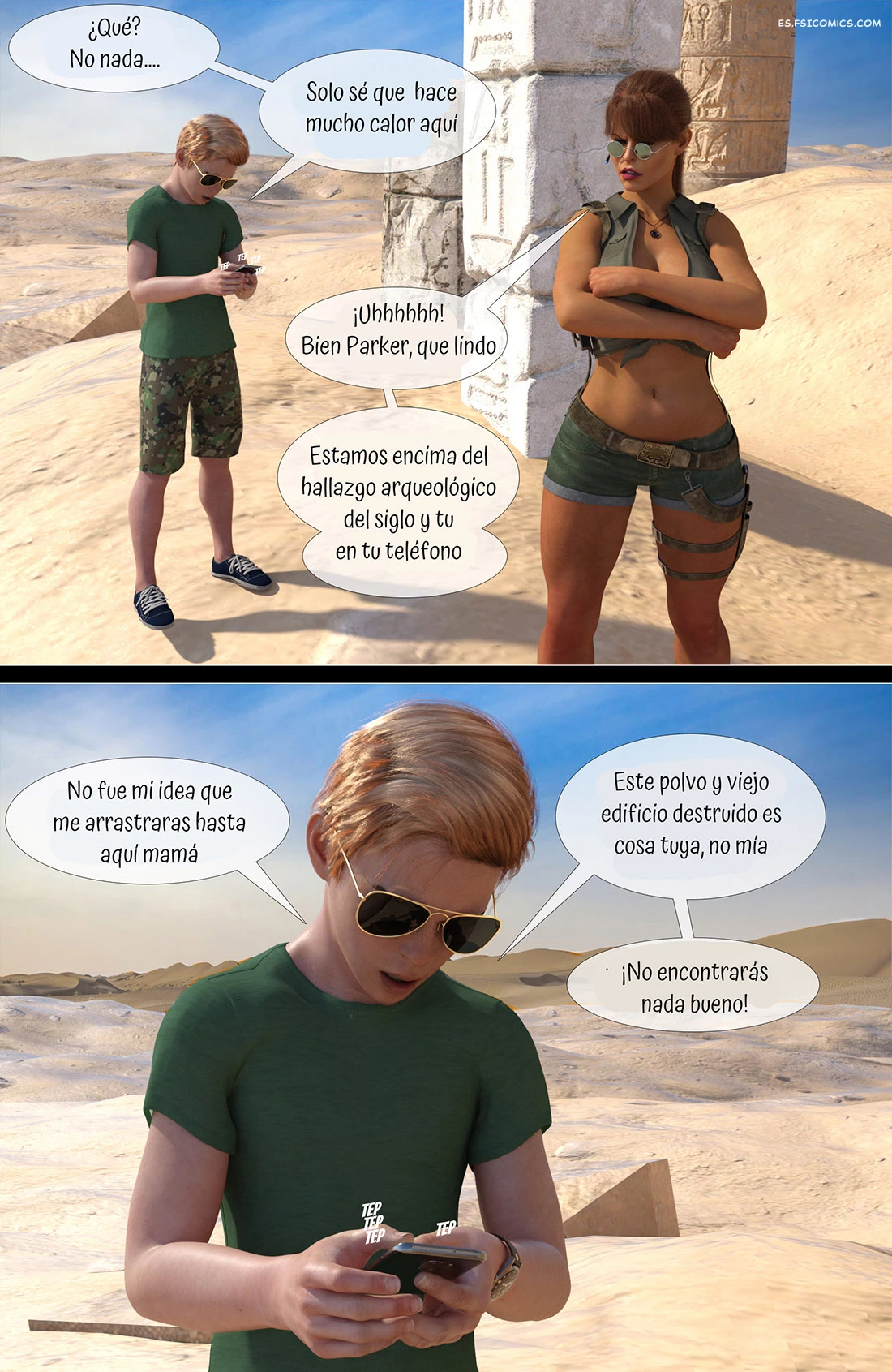 I Want My Mummy Capítulo 1 – Garak3D - 4 - FSI Comics i-want-my-mummy-capitulo-1-garak3d-004