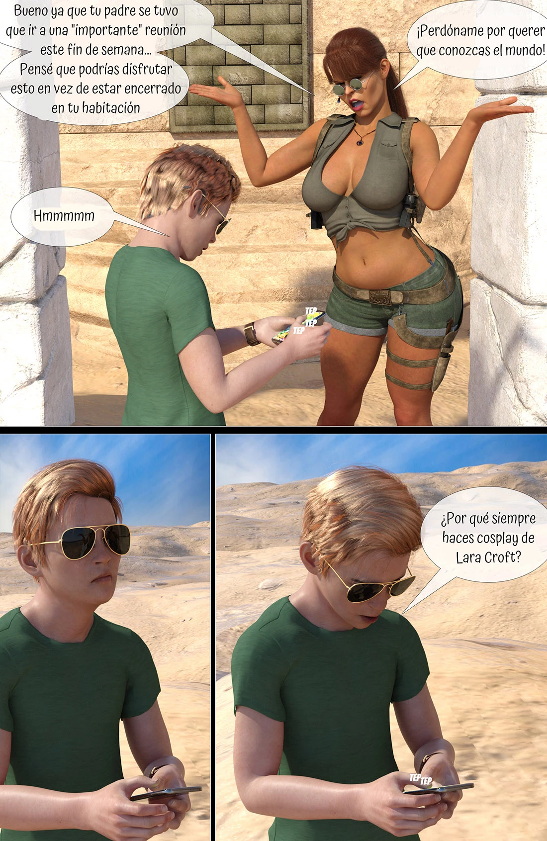 I Want My Mummy Capítulo 1 – Garak3D - 5 - FSI Comics i-want-my-mummy-capitulo-1-garak3d-005