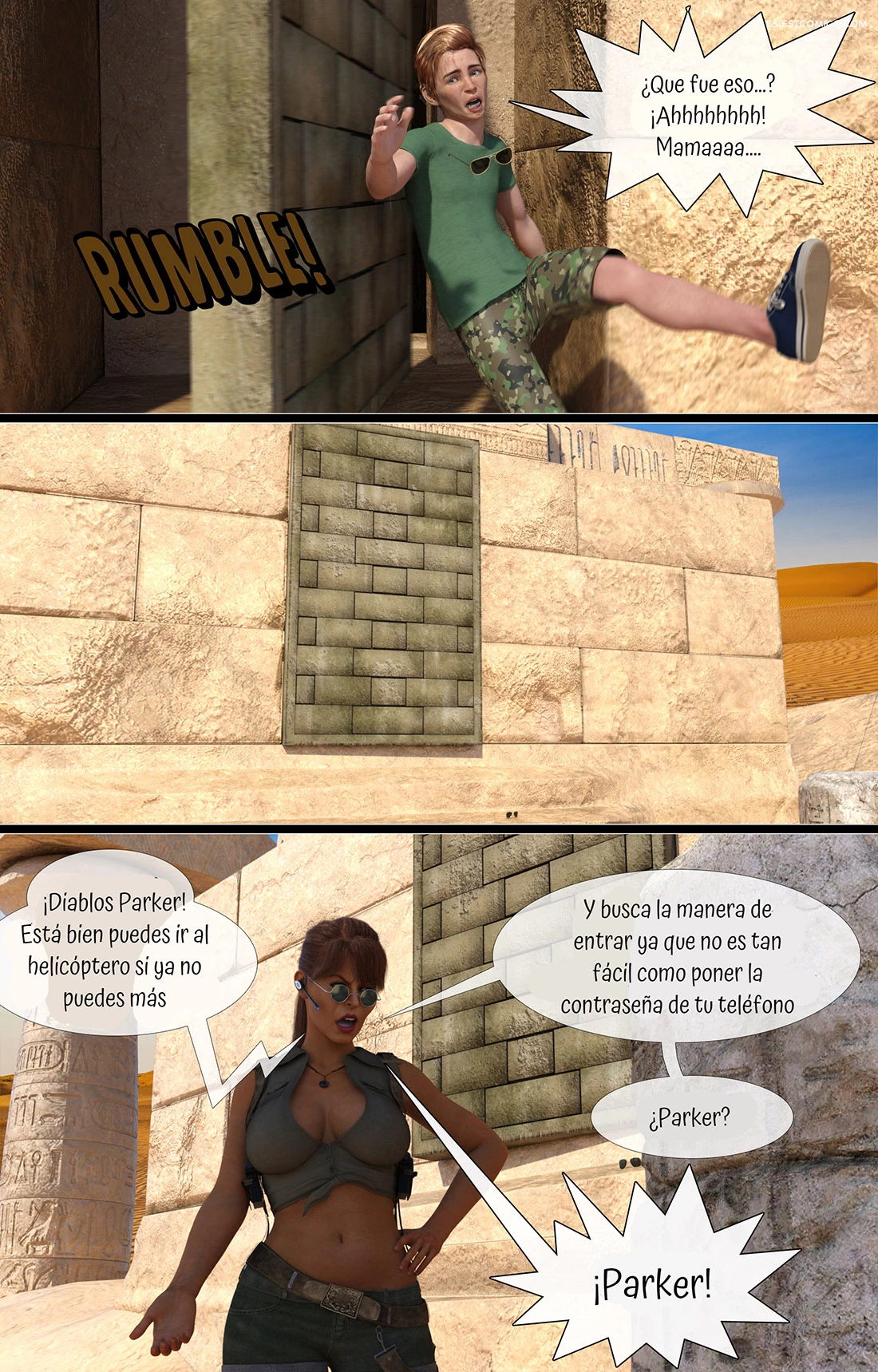 I Want My Mummy Capítulo 1 – Garak3D - 26 - FSI Comics i-want-my-mummy-capitulo-1-garak3d-026