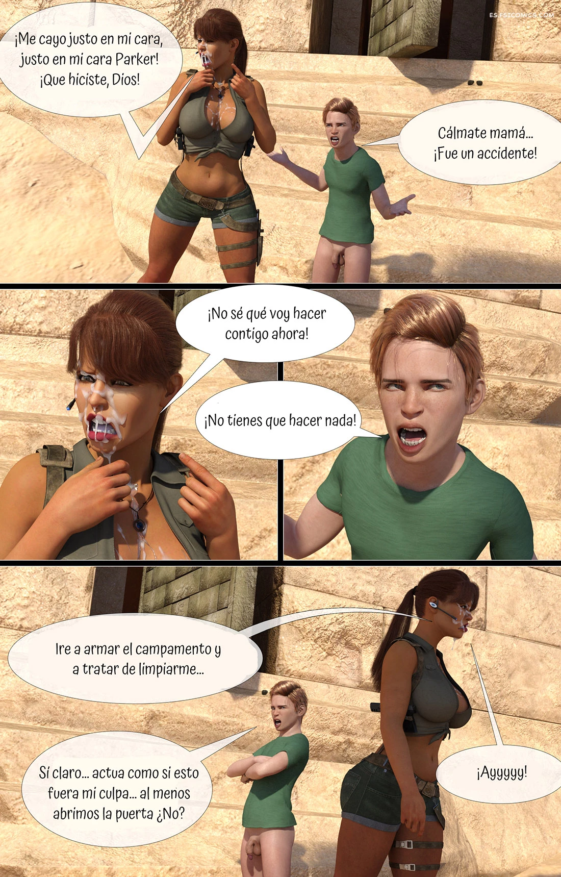 I Want My Mummy Capítulo 1 – Garak3D - 47 - FSI Comics i-want-my-mummy-capitulo-1-garak3d-047