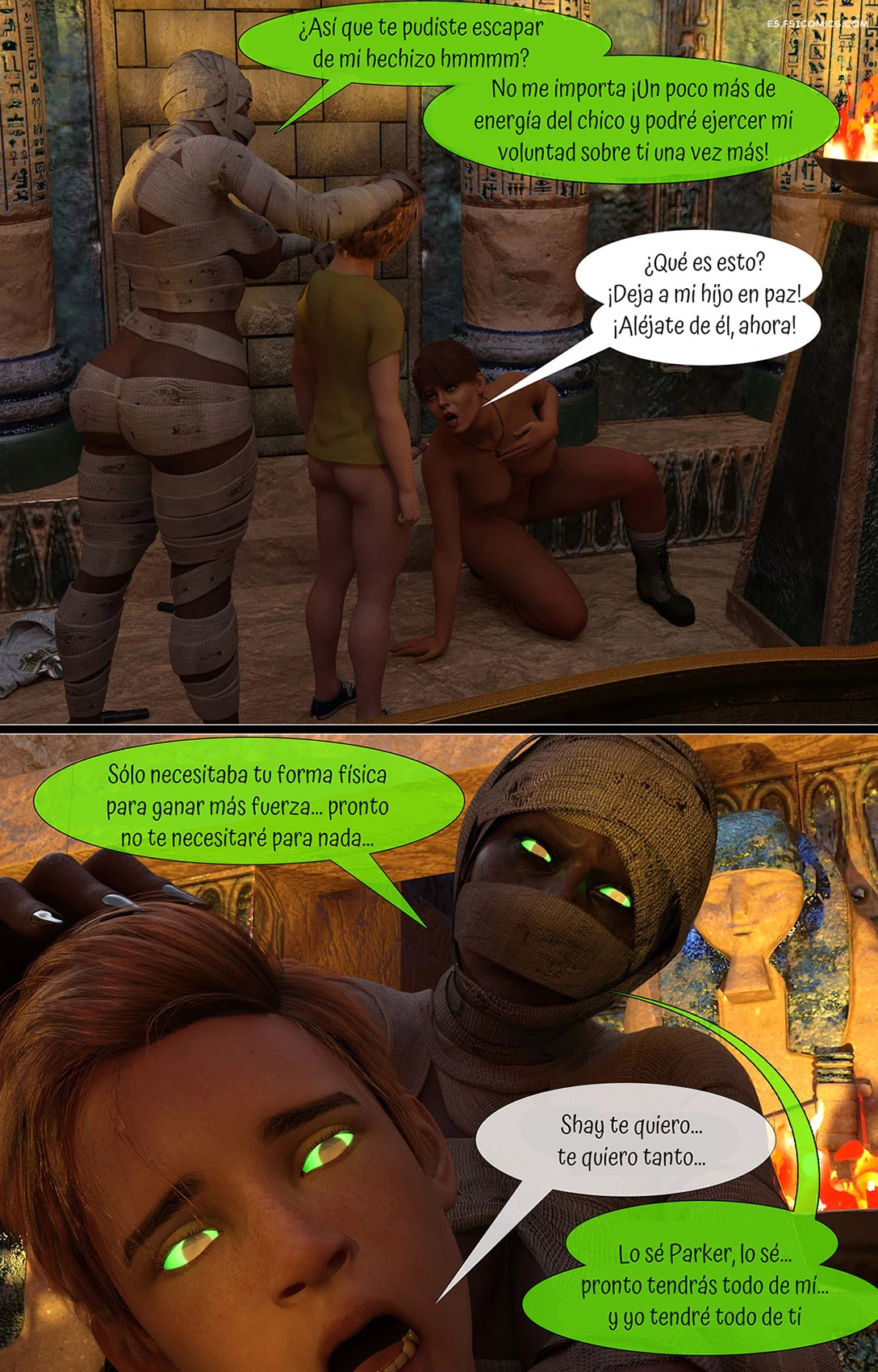 I Want My Mummy Capítulo 1 – Garak3D - 100 - FSI Comics i-want-my-mummy-capitulo-1-garak3d-100