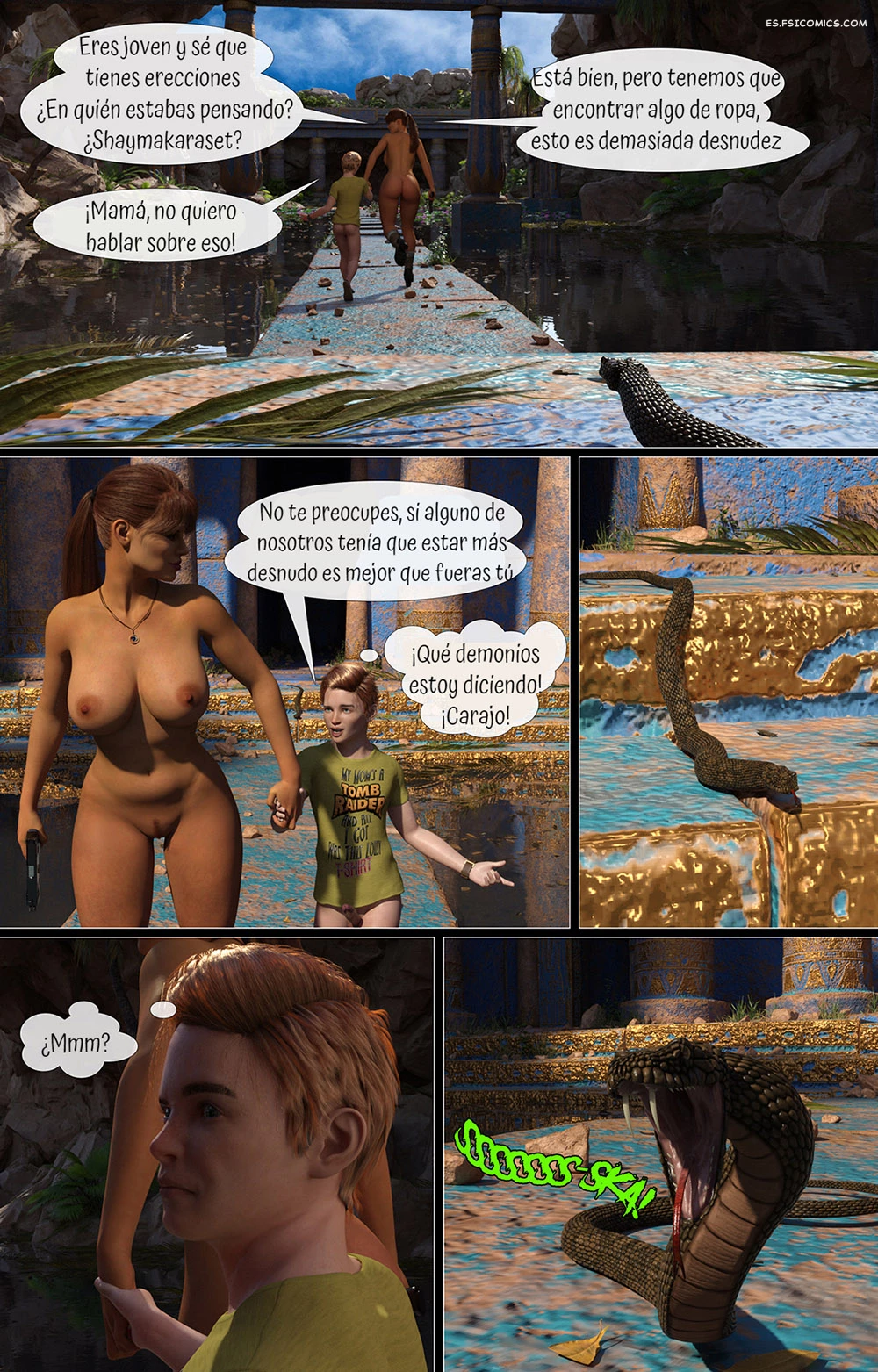 I Want My Mummy Capítulo 1 – Garak3D - 114 - FSI Comics i-want-my-mummy-capitulo-1-garak3d-114