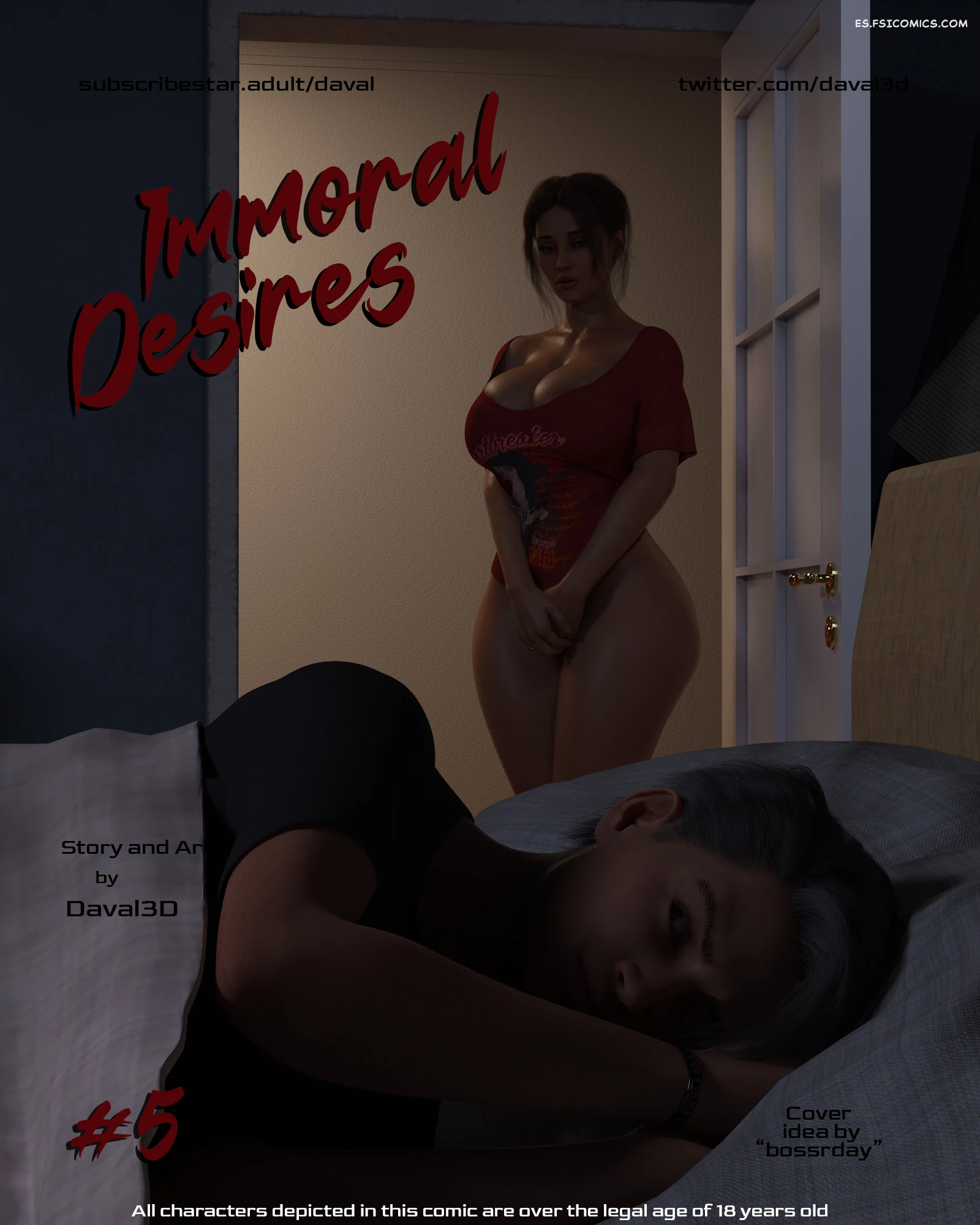 immoral desires capitulo 5 daval3d 001 - FSI Comics