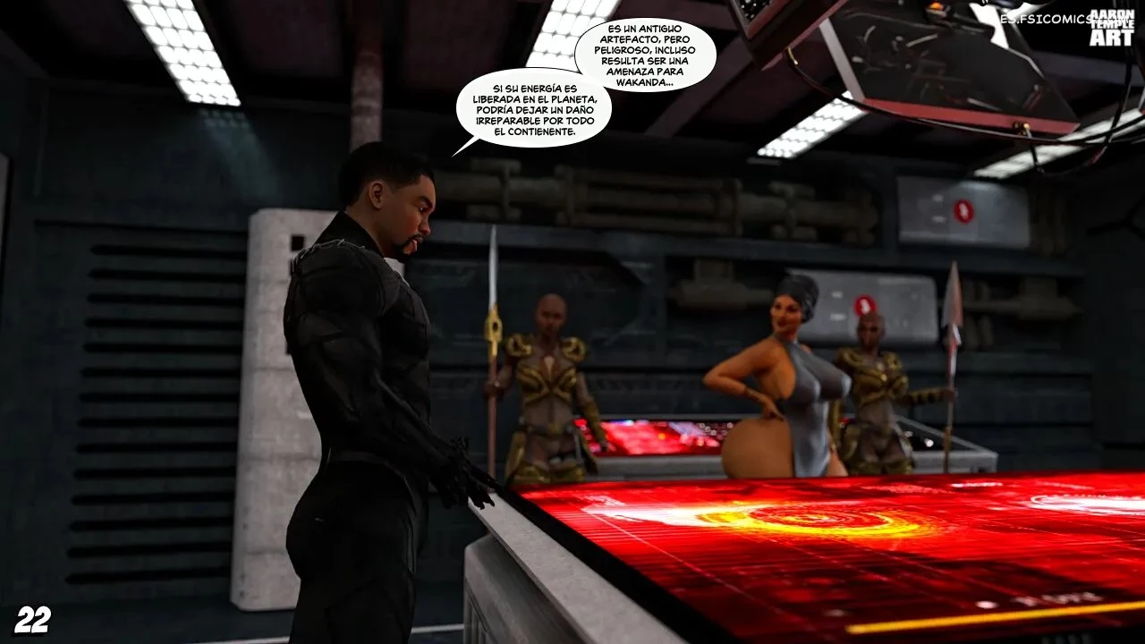 Lust In Wakanda Capítulo 1 – AaronTempleArt - 23 - FSI Comics lust-in-wakanda-capitulo-1-aarontempleart-023
