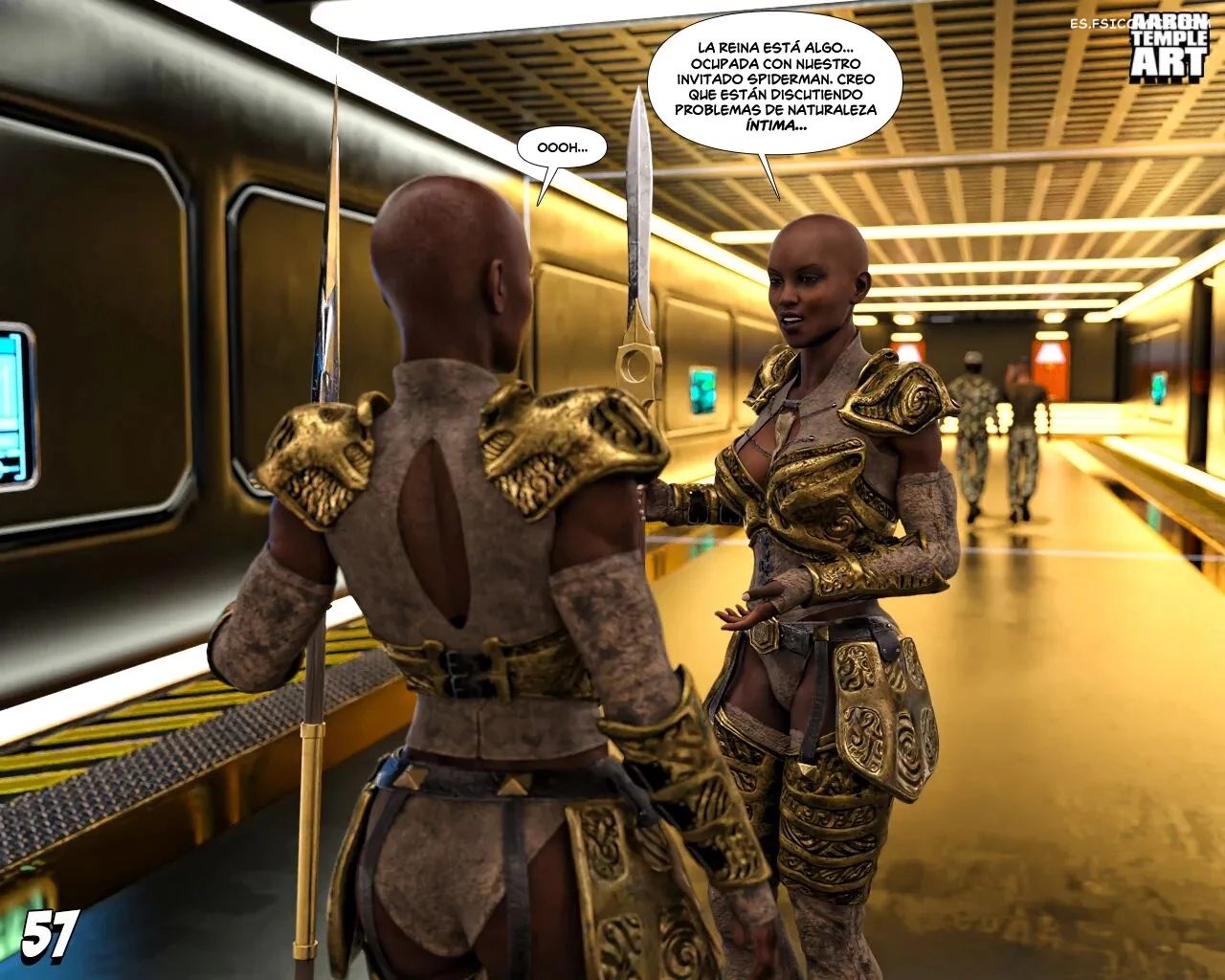 Lust In Wakanda Capítulo 1 – AaronTempleArt - 58 - FSI Comics lust-in-wakanda-capitulo-1-aarontempleart-058