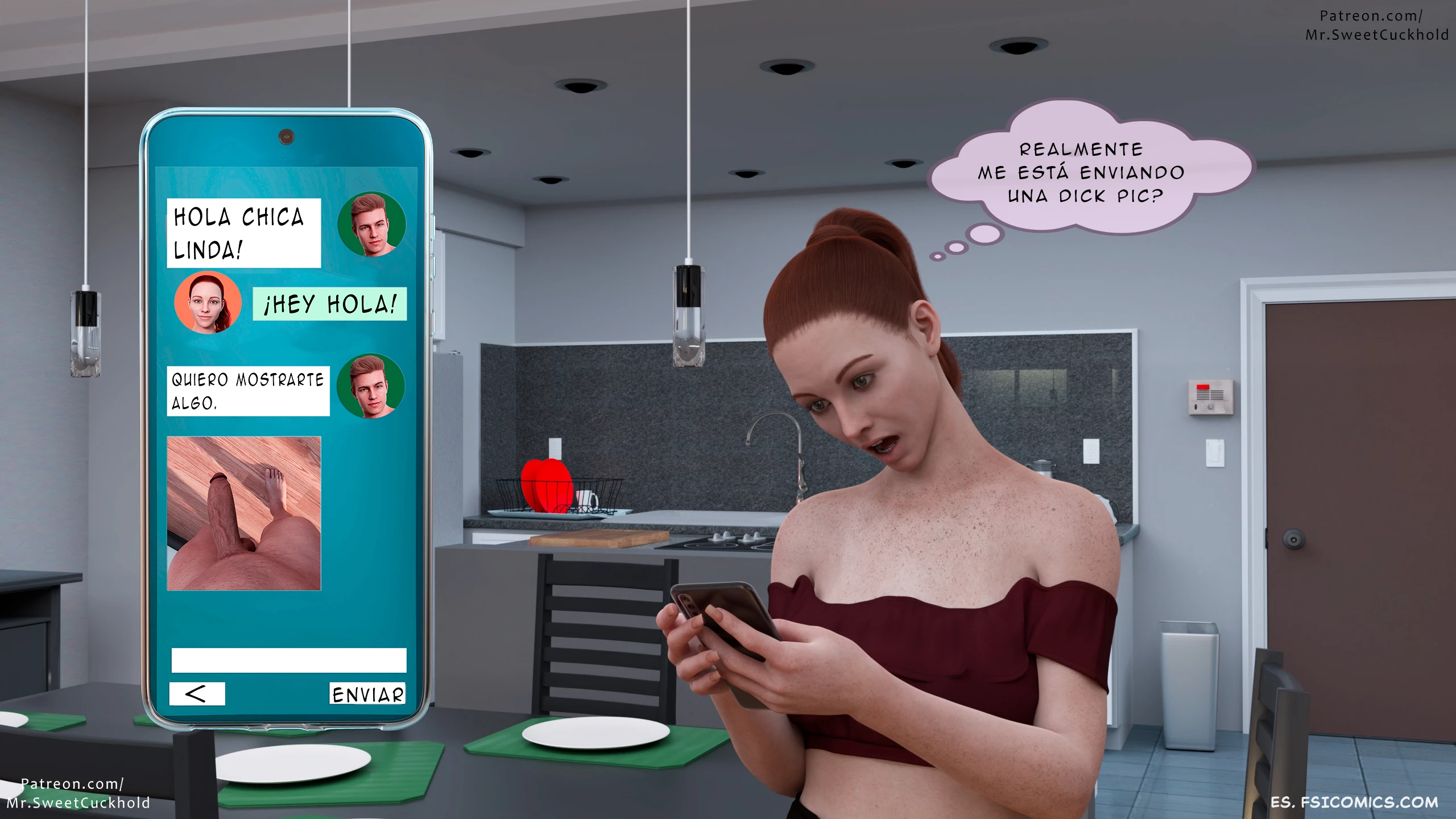 Mucho Màs Grande Que Mi Novio Capítulo 1 – Mr.SweetCuckhold - 71 - FSI Comics mucho mas grande que mi novio capitulo 1 mrsweetcuckhold 71 - FSI Comics