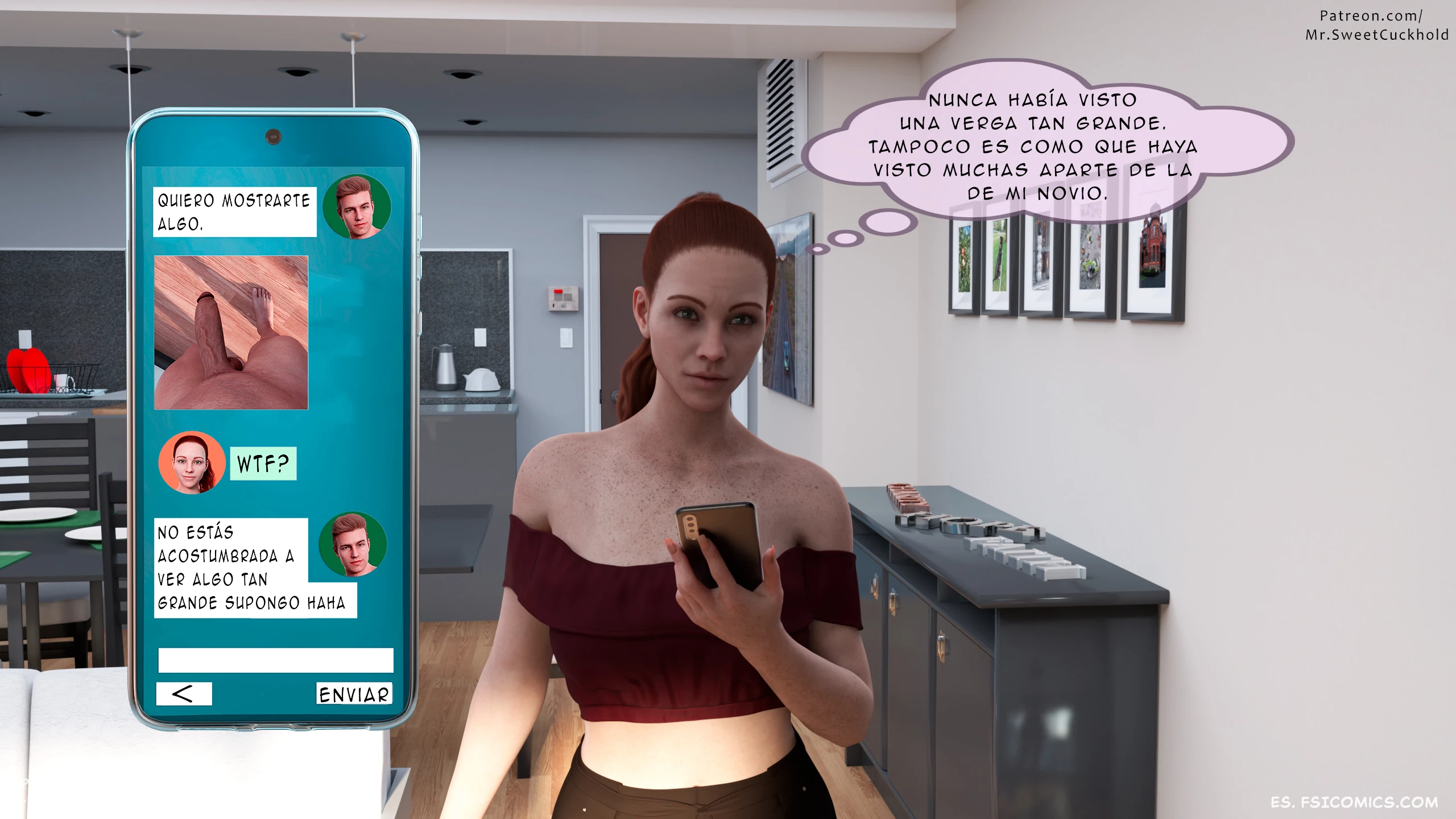 Mucho Màs Grande Que Mi Novio Capítulo 1 – Mr.SweetCuckhold - 73 - FSI Comics mucho mas grande que mi novio capitulo 1 mrsweetcuckhold 73 - FSI Comics