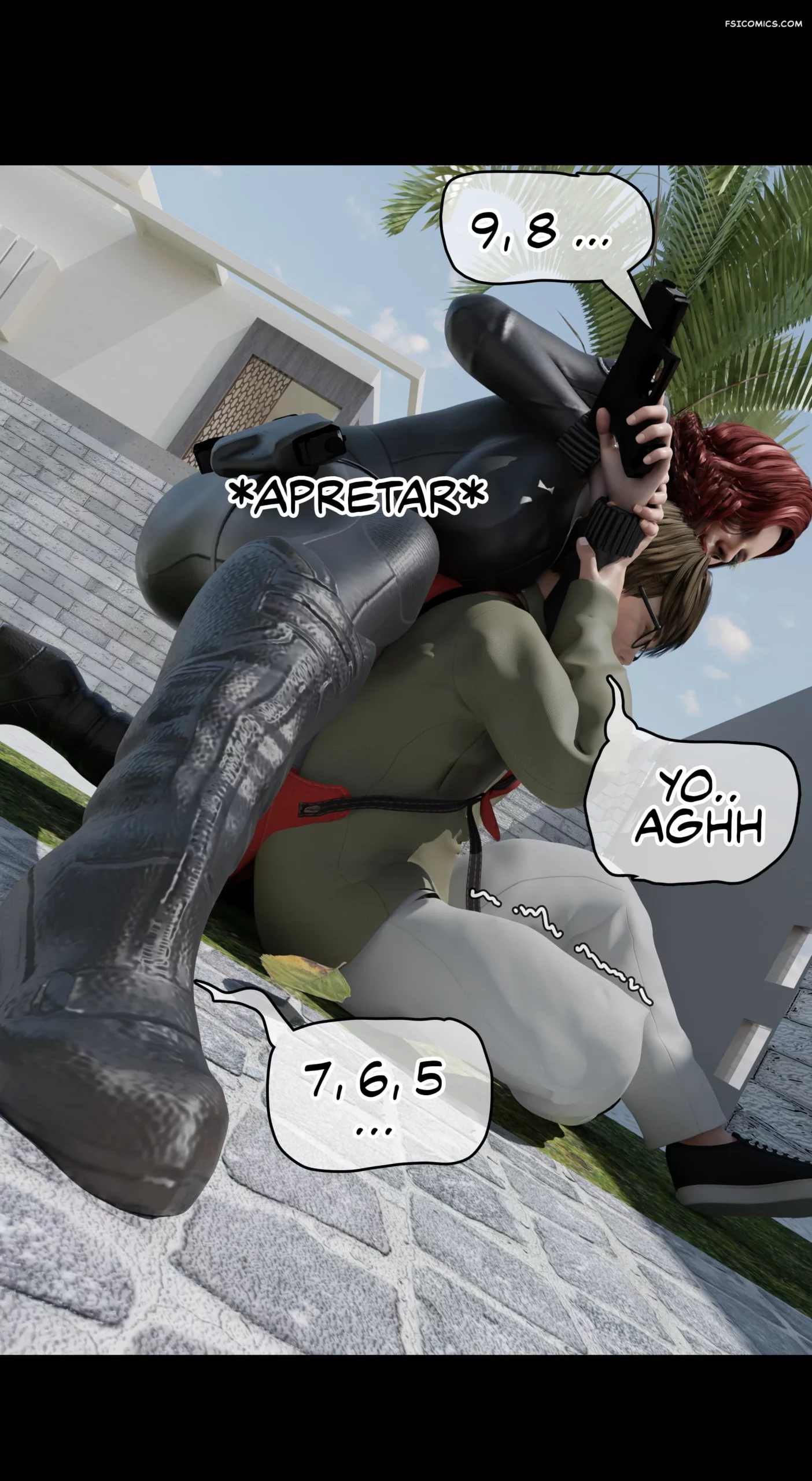 My Neighbors Widow Capítulo 1 – Rose Blue 3D - 47 - FSI Comics my neighbors widow capitulo 1 rose blue 3d 047 scaled - FSI Comics