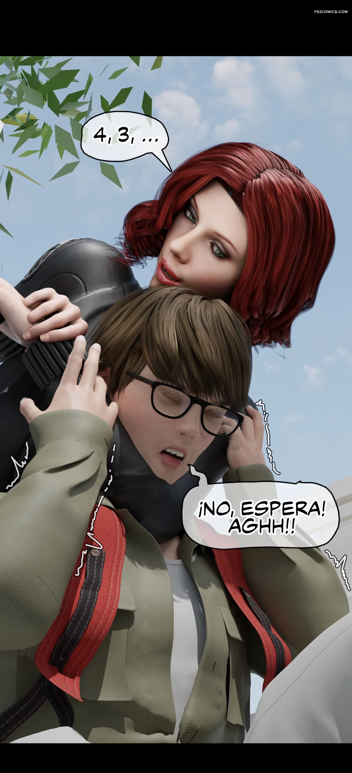 My Neighbors Widow Capítulo 1 – Rose Blue 3D - 48 - FSI Comics my neighbors widow capitulo 1 rose blue 3d 048 scaled - FSI Comics