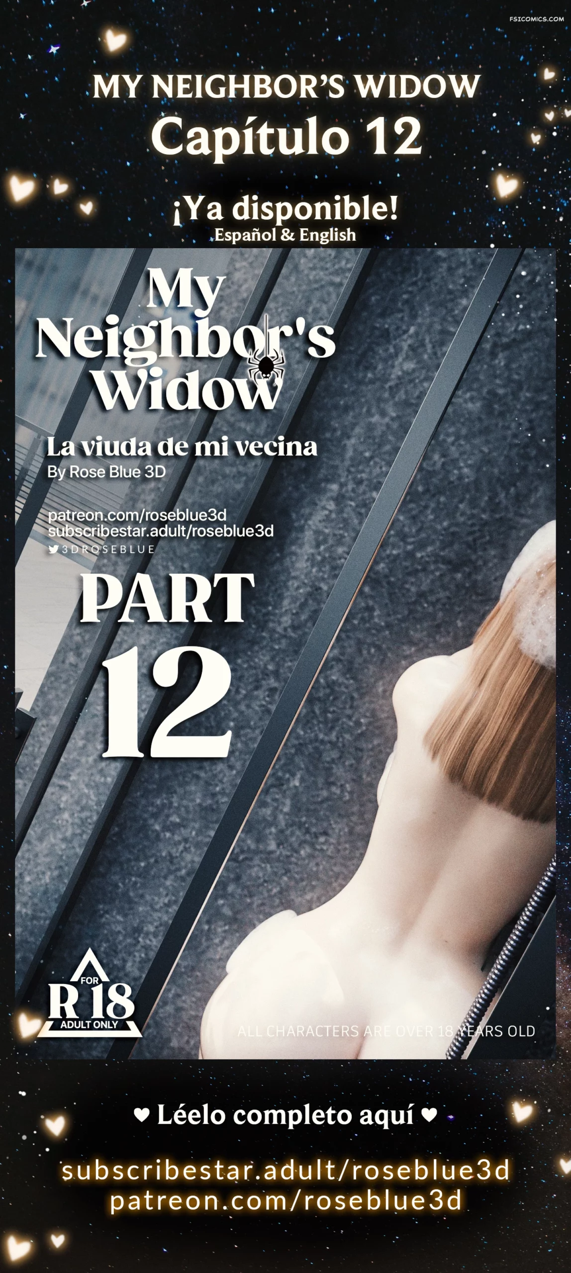my neighbors widow capitulo 11 rose blue 3d fsicomics.com 96 scaled - FSI Comics