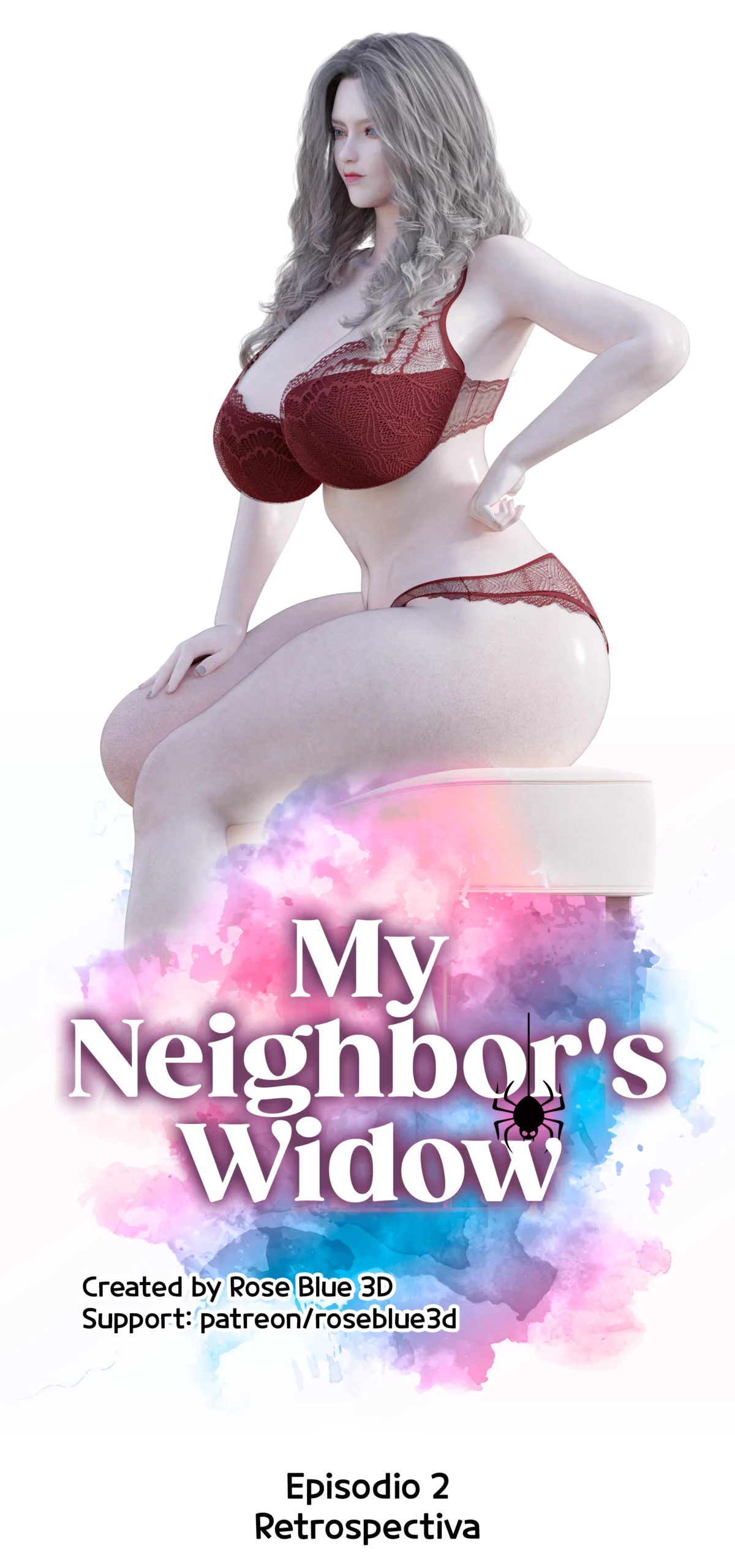 My Neighbors Widow Capítulo 2 – Rose Blue 3D - 13 - FSI Comics my neighbors widow capitulo 2 rose blue 3d 013 scaled - FSI Comics