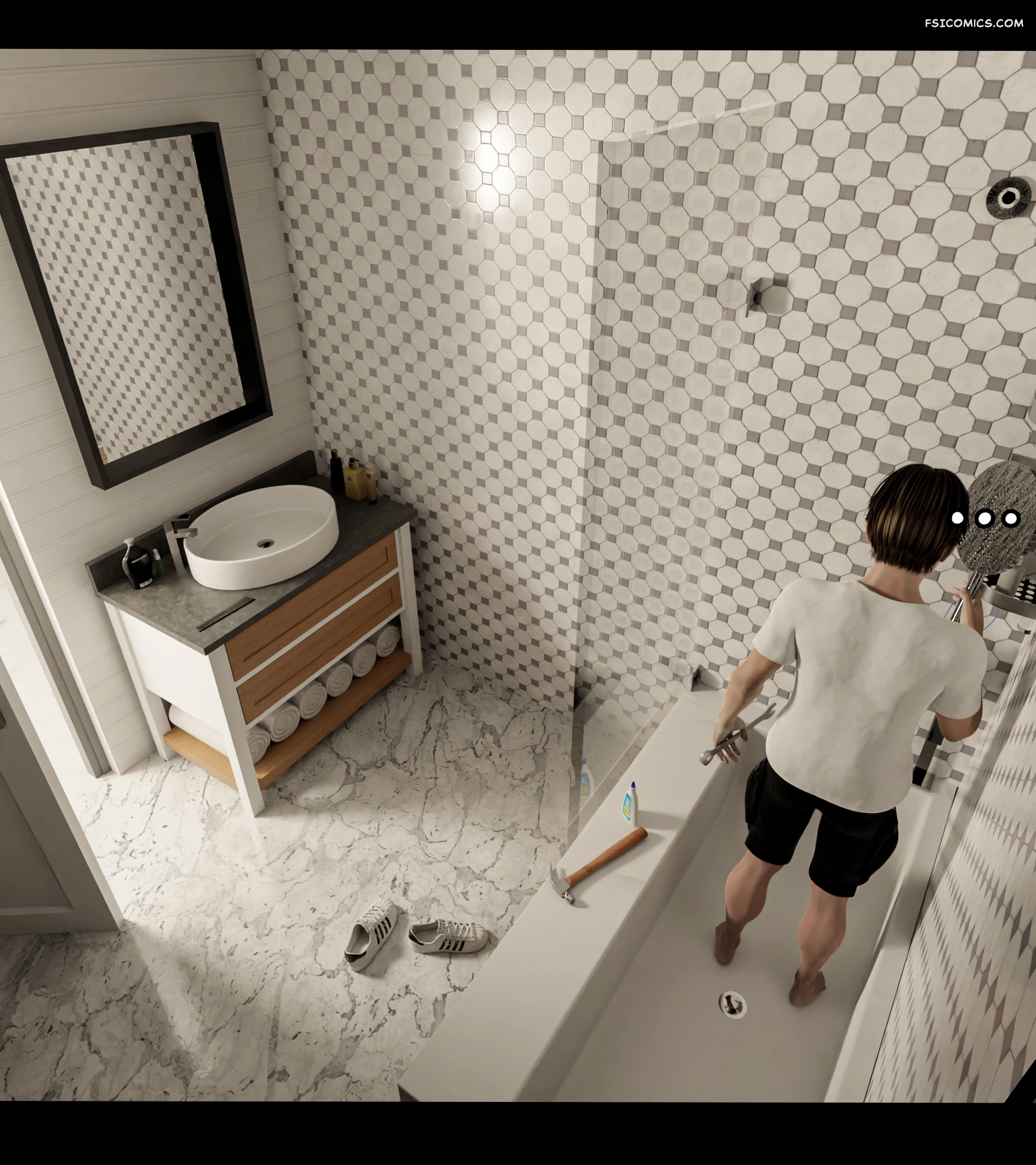My Neighbors Widow Capítulo 2 – Rose Blue 3D - 52 - FSI Comics my neighbors widow capitulo 2 rose blue 3d 052 - FSI Comics