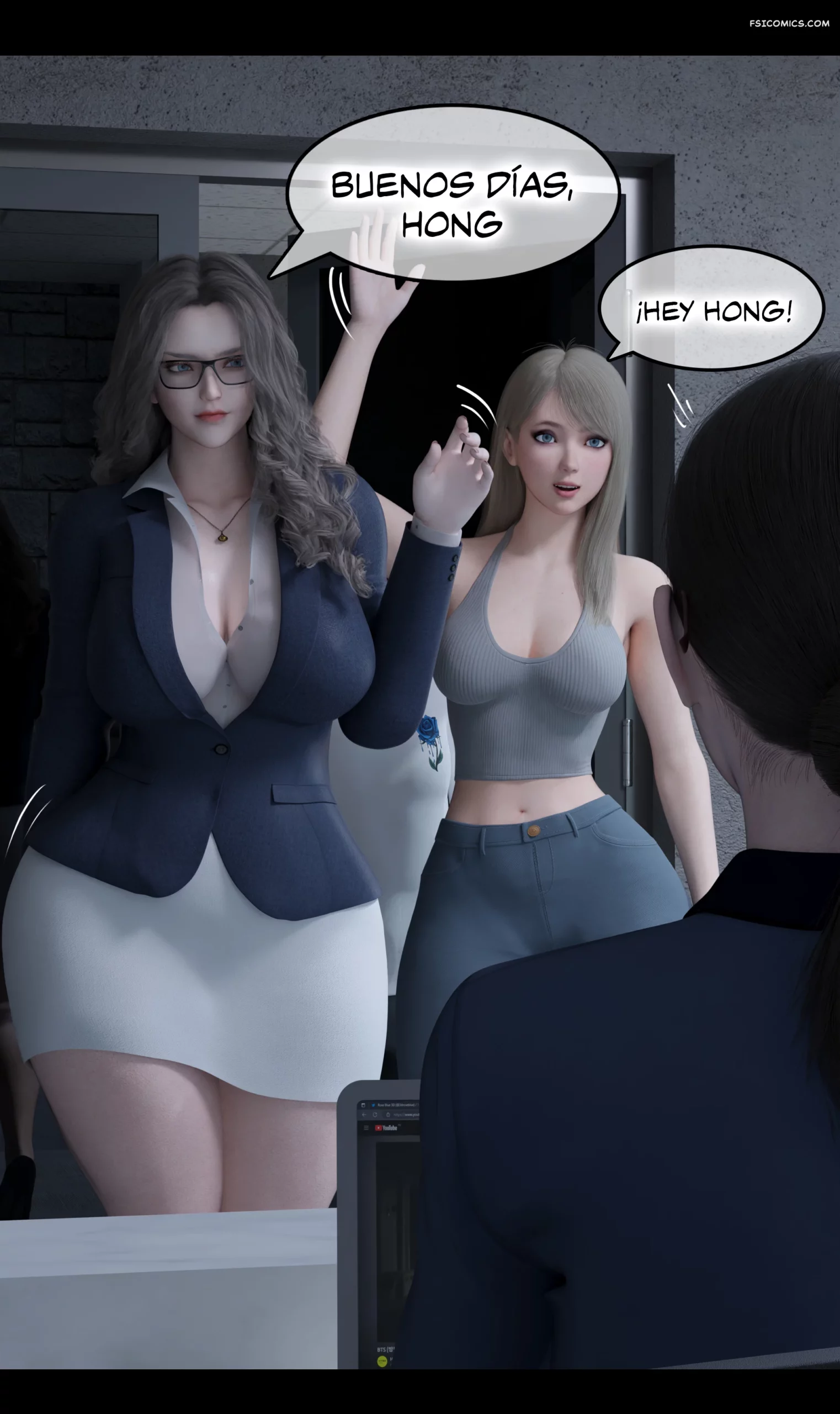 My Neighbors Widow Capítulo 2 – Rose Blue 3D - 70 - FSI Comics my neighbors widow capitulo 2 rose blue 3d 070 scaled - FSI Comics
