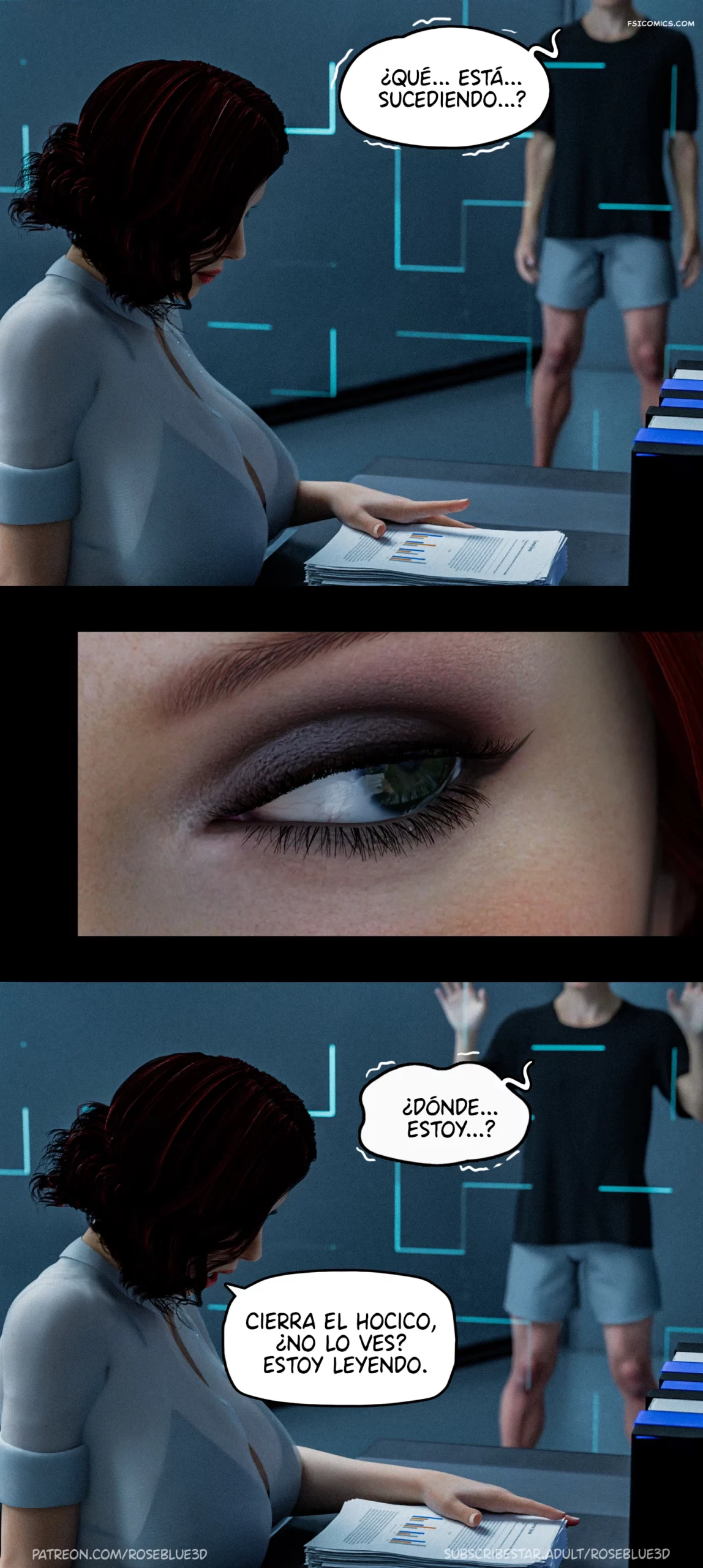 My Neighbors Widow Capítulo 23 – Rose Blue 3D - 18 - FSI Comics my neighbors widow capitulo 23 rose blue 3d fsicomics.com 019 scaled - FSI Comics