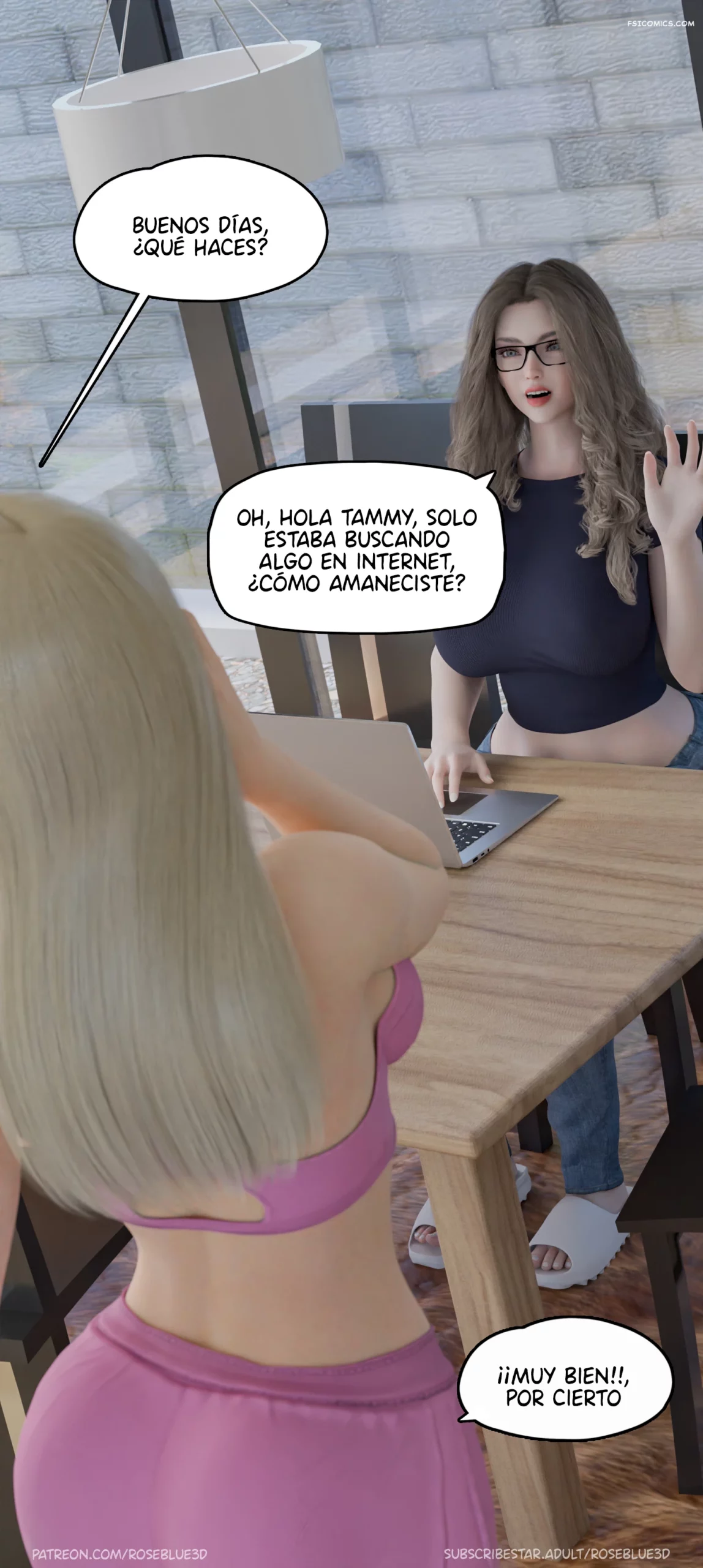 my neighbors widow capitulo 26 rose blue 3d fsicomics.com 028 scaled - FSI Comics
