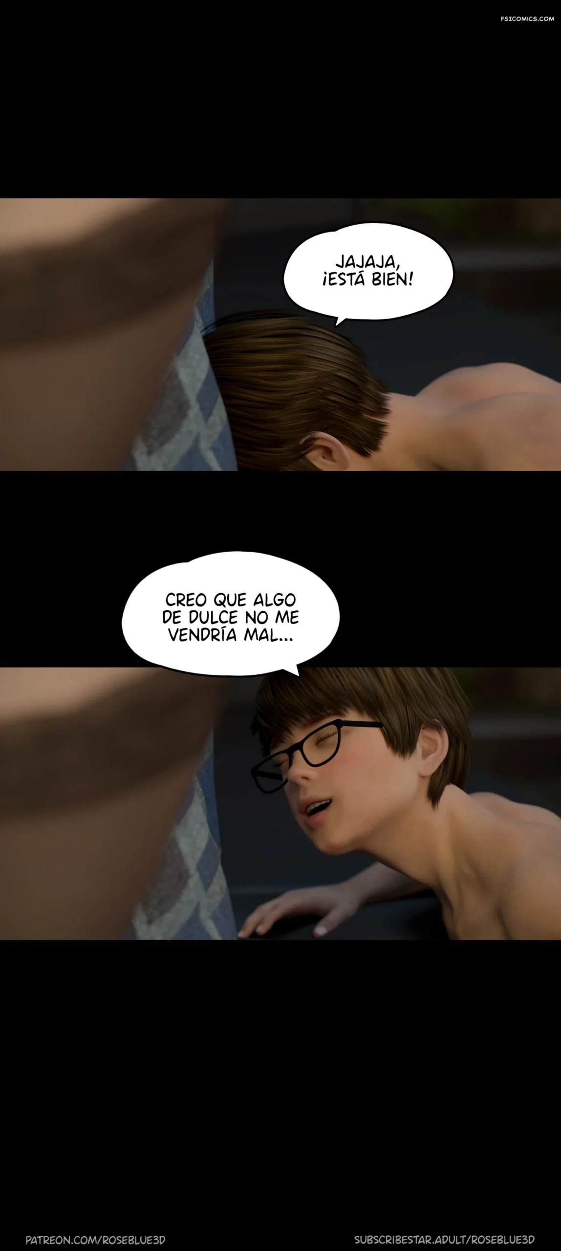 my neighbors widow capitulo 26 rose blue 3d fsicomics.com 100 scaled - FSI Comics
