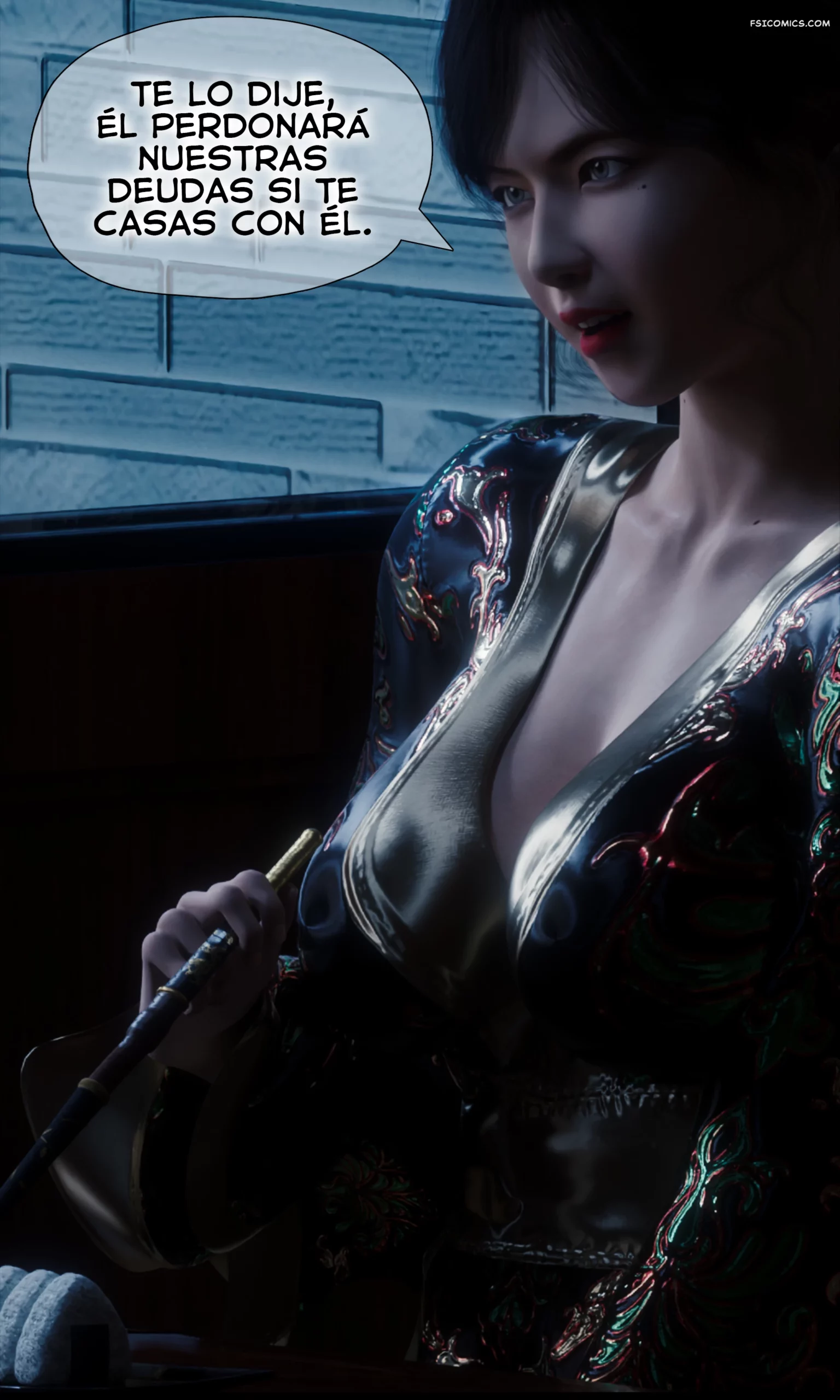 My Neighbors Widow Capítulo 3 – Rose Blue 3D - 15 - FSI Comics my neighbors widow capitulo 3 rose blue 3d 015 scaled - FSI Comics