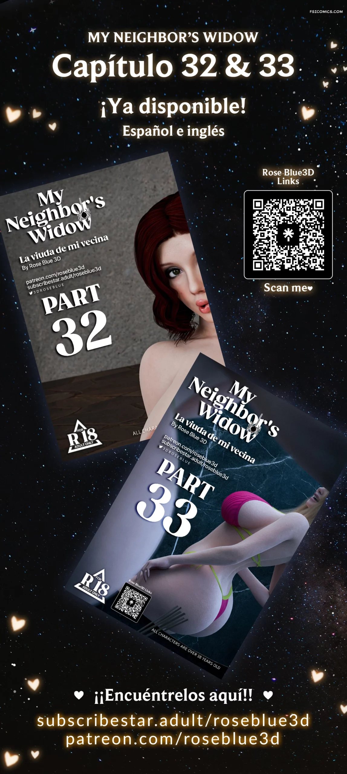 My Neighbors Widow Capítulo 31 – Rose Blue 3D - 111 - FSI Comics my neighbors widow capitulo 31 rose blue 3d fsicomics.com 111 scaled - FSI Comics