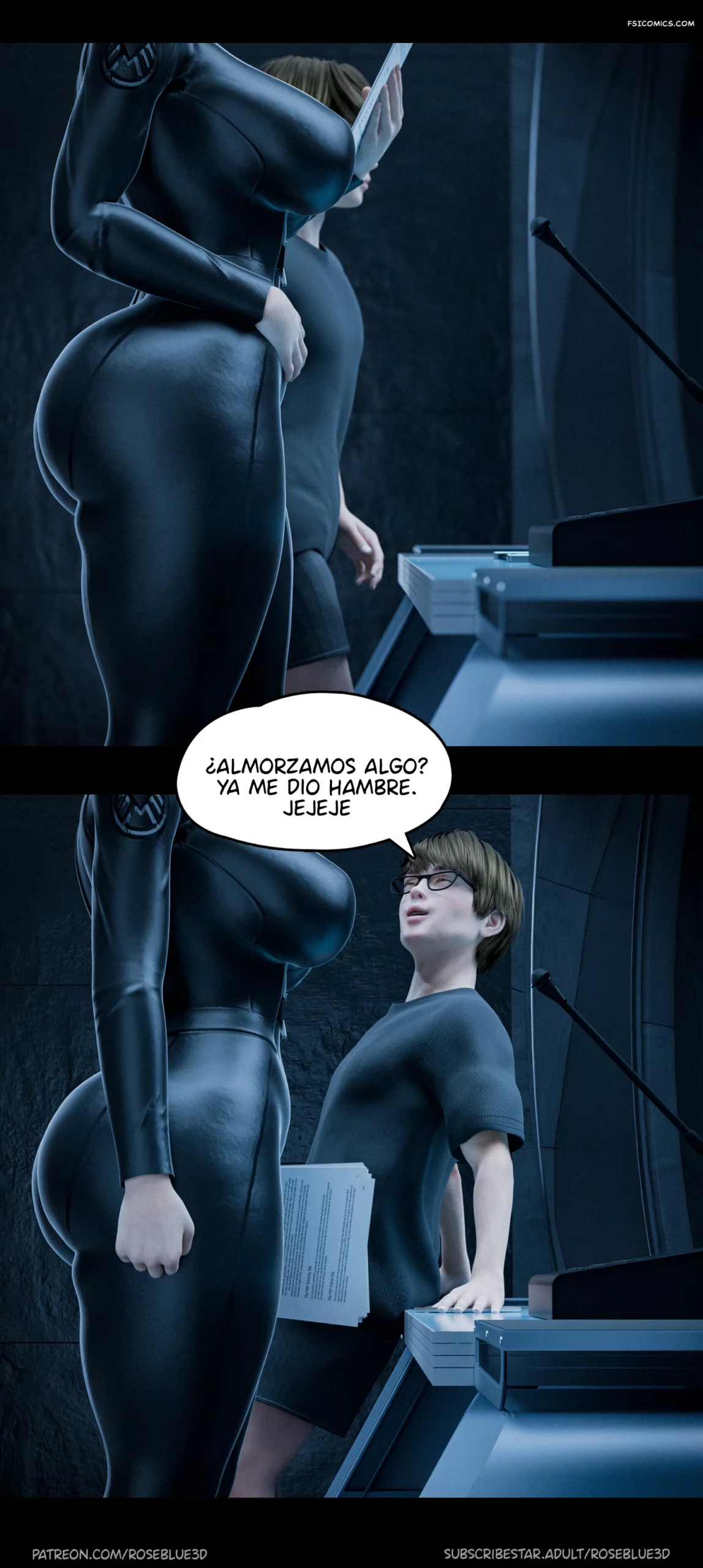 My Neighbors Widow Capítulo 34 – Rose Blue 3D - 107 - FSI Comics my neighbors widow capitulo 34 rose blue 3d fsicomics.com 109 scaled - FSI Comics