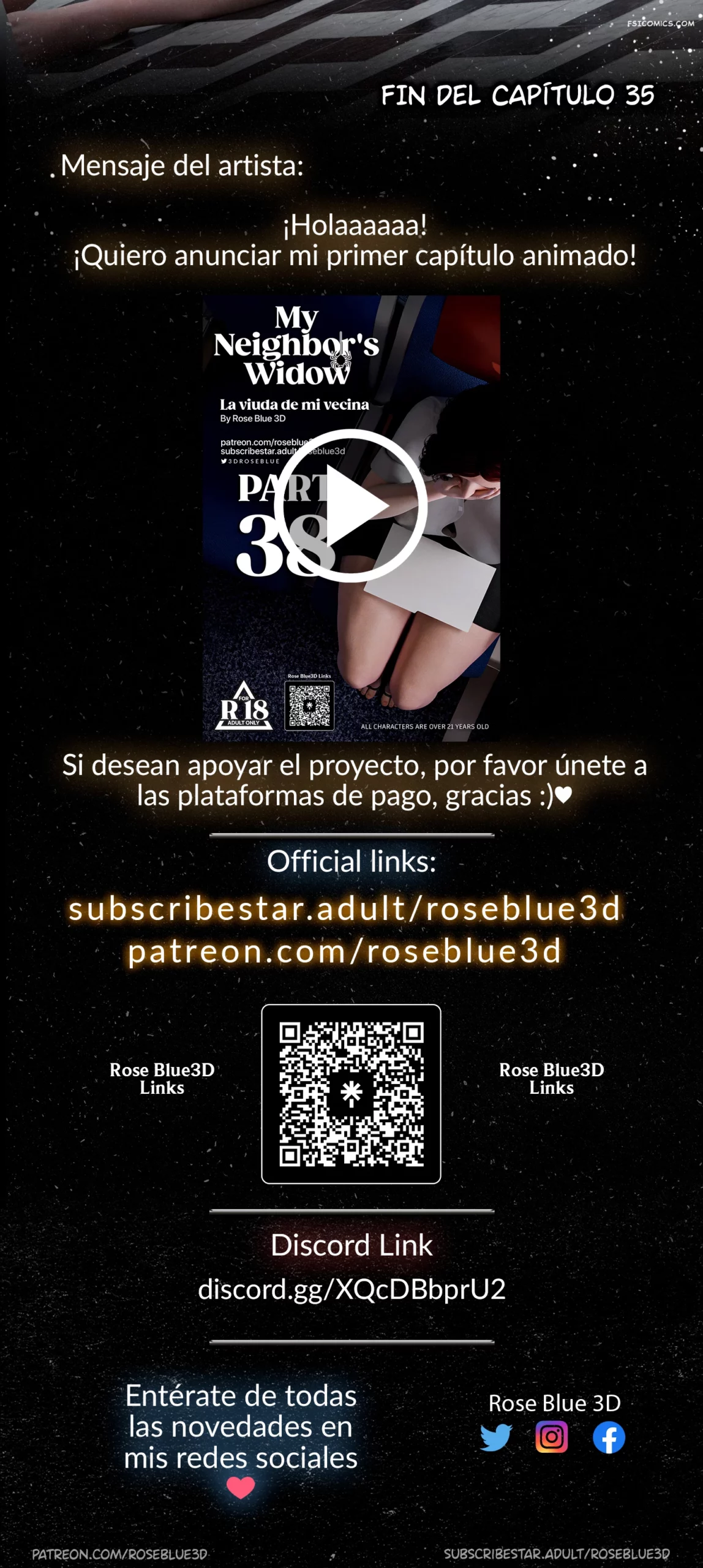 My Neighbors Widow Capítulo 35 – Rose Blue 3D - 59 - FSI Comics my neighbors widow capitulo 35 rose blue 3d fsicomics.com 64 scaled - FSI Comics