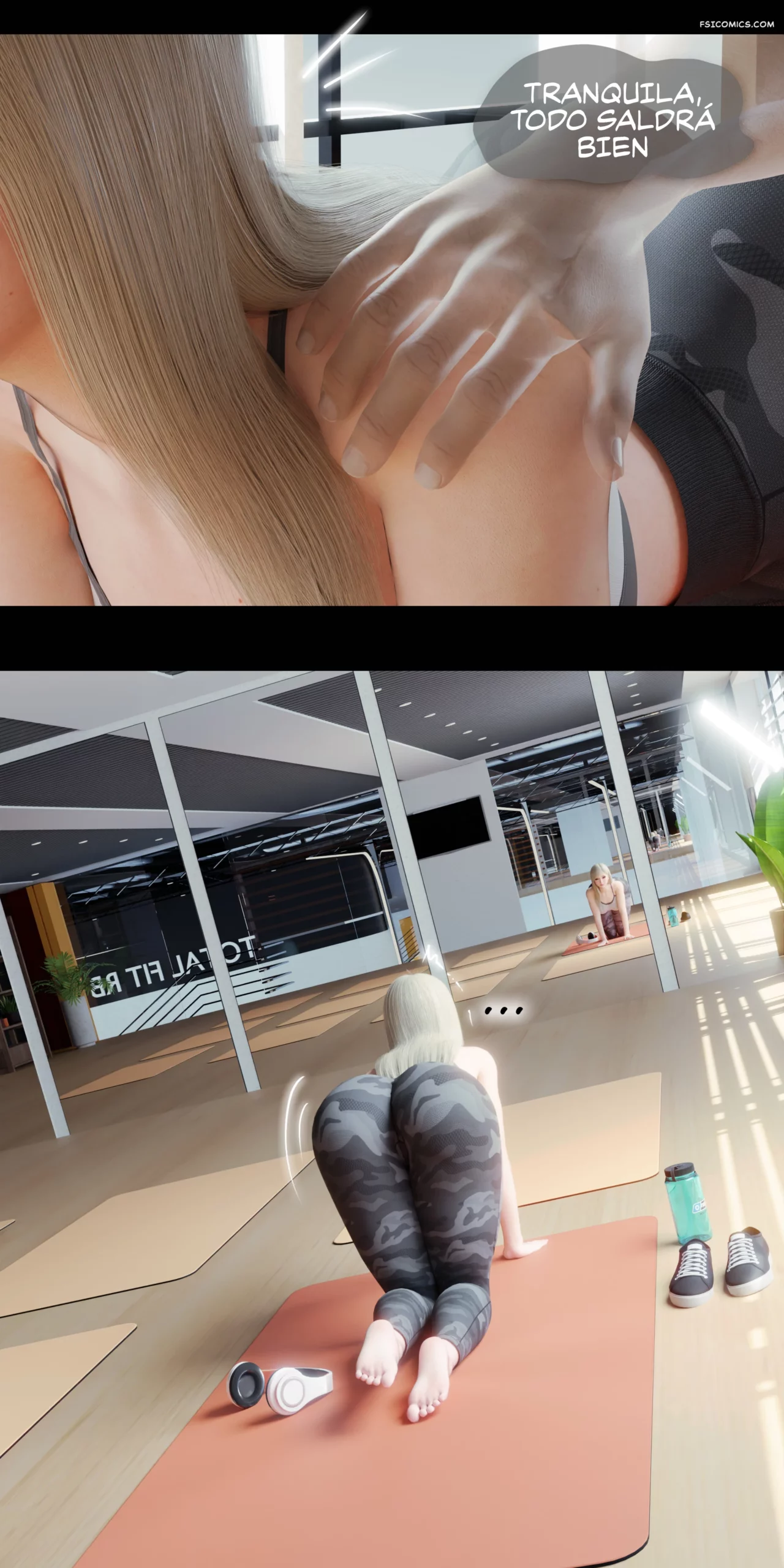 My Neighbors Widow Capítulo 4 – Rose Blue 3D - 6 - FSI Comics my neighbors widow capitulo 4 rose blue 3d 006 scaled - FSI Comics