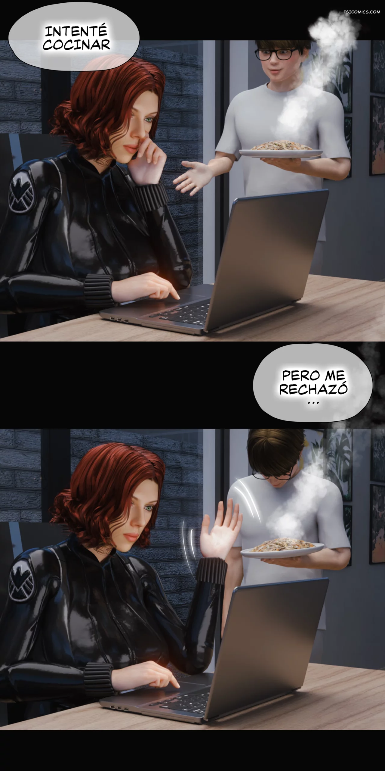 My Neighbors Widow Capítulo 4 – Rose Blue 3D - 24 - FSI Comics my neighbors widow capitulo 4 rose blue 3d 024 scaled - FSI Comics