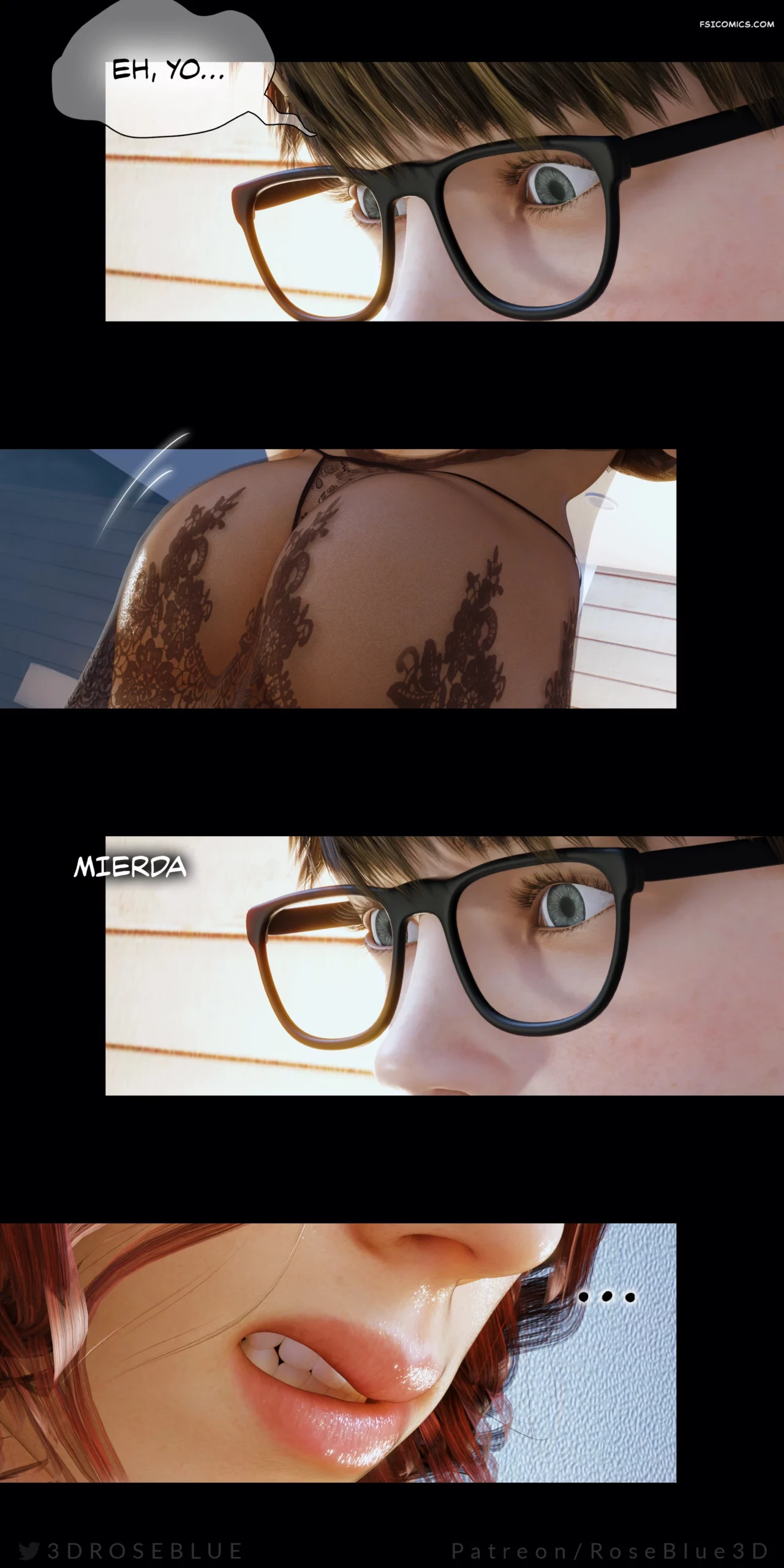 My Neighbors Widow Capítulo 4 – Rose Blue 3D - 55 - FSI Comics my neighbors widow capitulo 4 rose blue 3d 055 scaled - FSI Comics