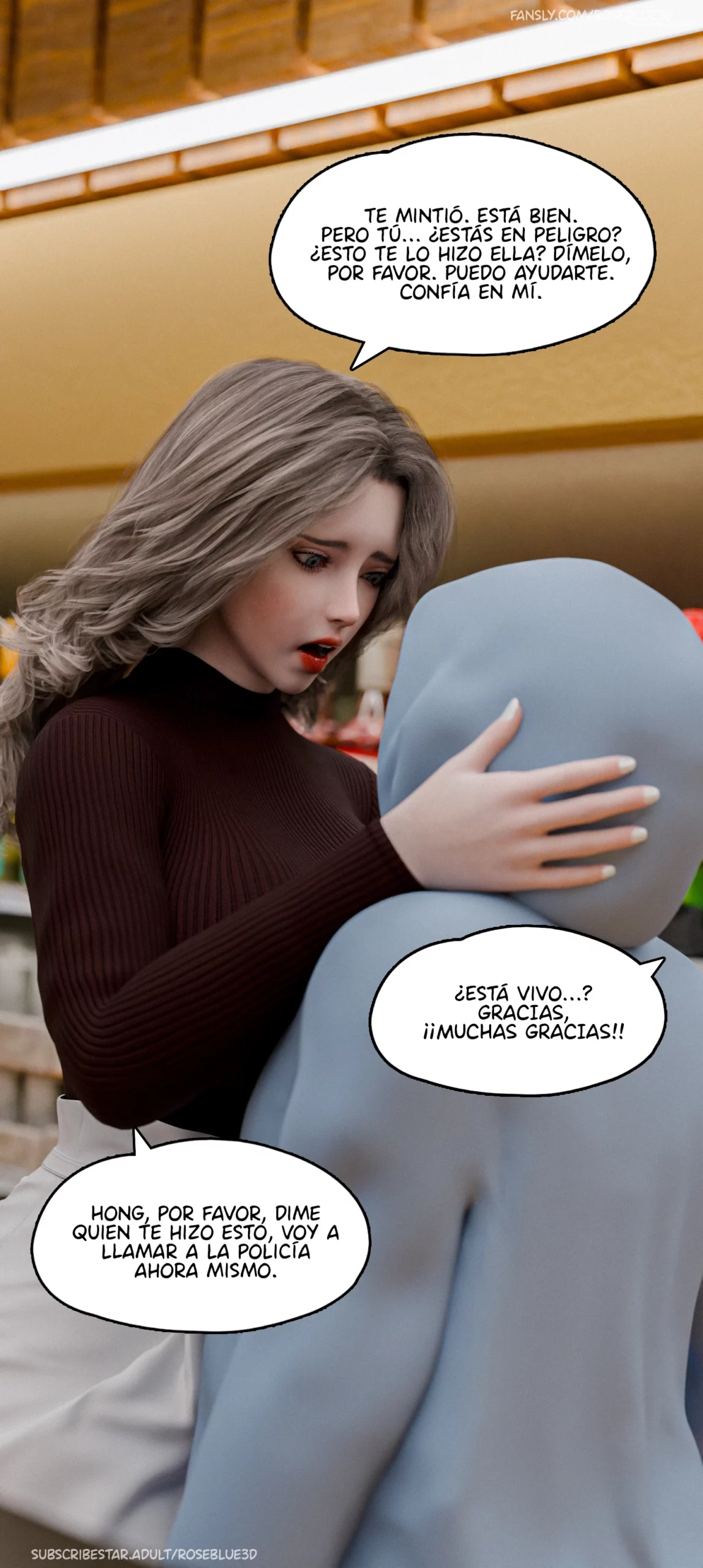 my neighbors widow capitulo 44 rose blue 3d fsicomics.com 13 scaled - FSI Comics