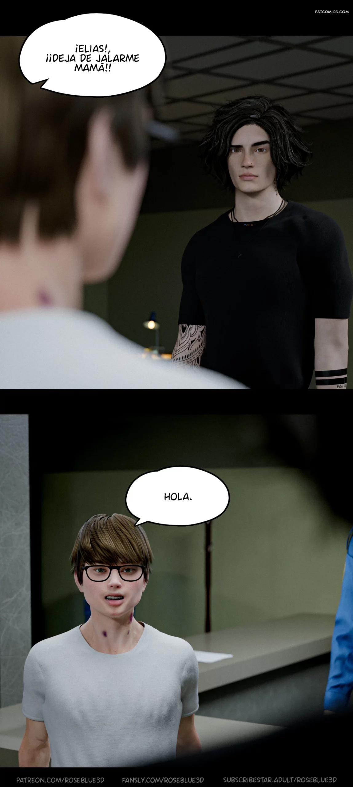 my neighbors widow capitulo 44 rose blue 3d fsicomics.com 45 scaled - FSI Comics
