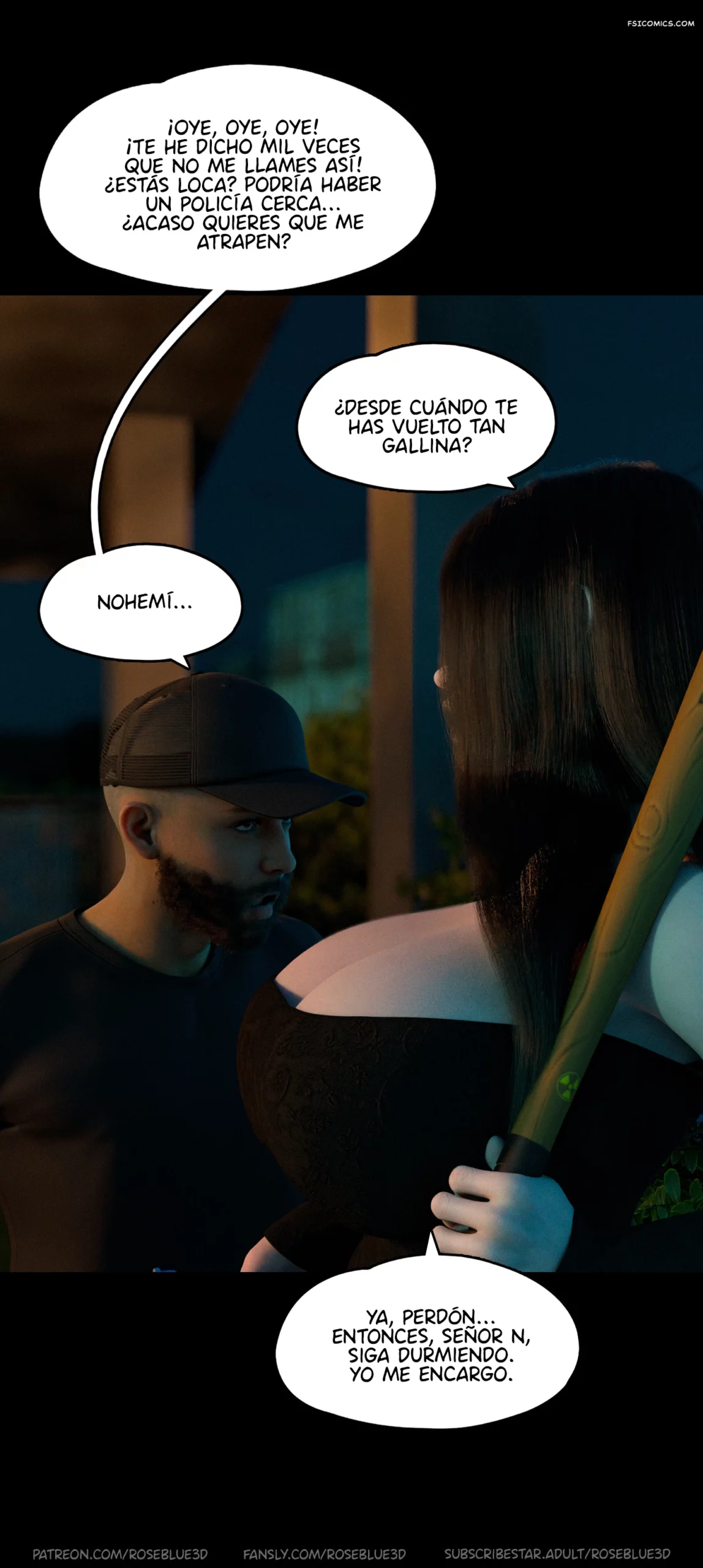 my neighbors widow capitulo 47 rose blue 3d fsicomics.com 11 scaled - FSI Comics