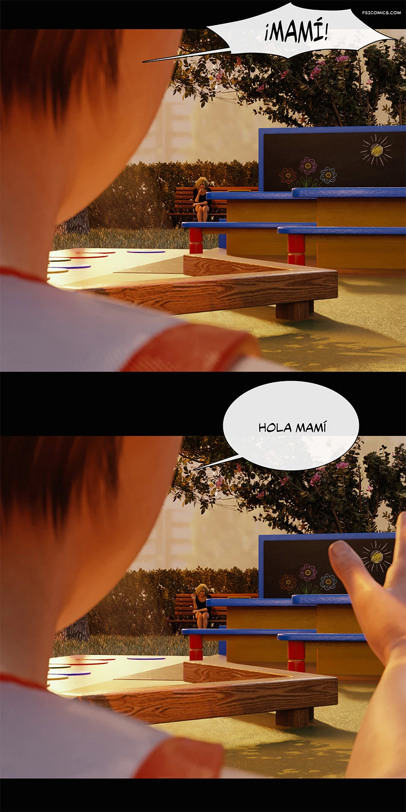 My Neighbors Widow Capítulo 5 – Rose Blue 3D - 4 - FSI Comics my neighbors widow capitulo 5 rose blue 3d 004 - FSI Comics