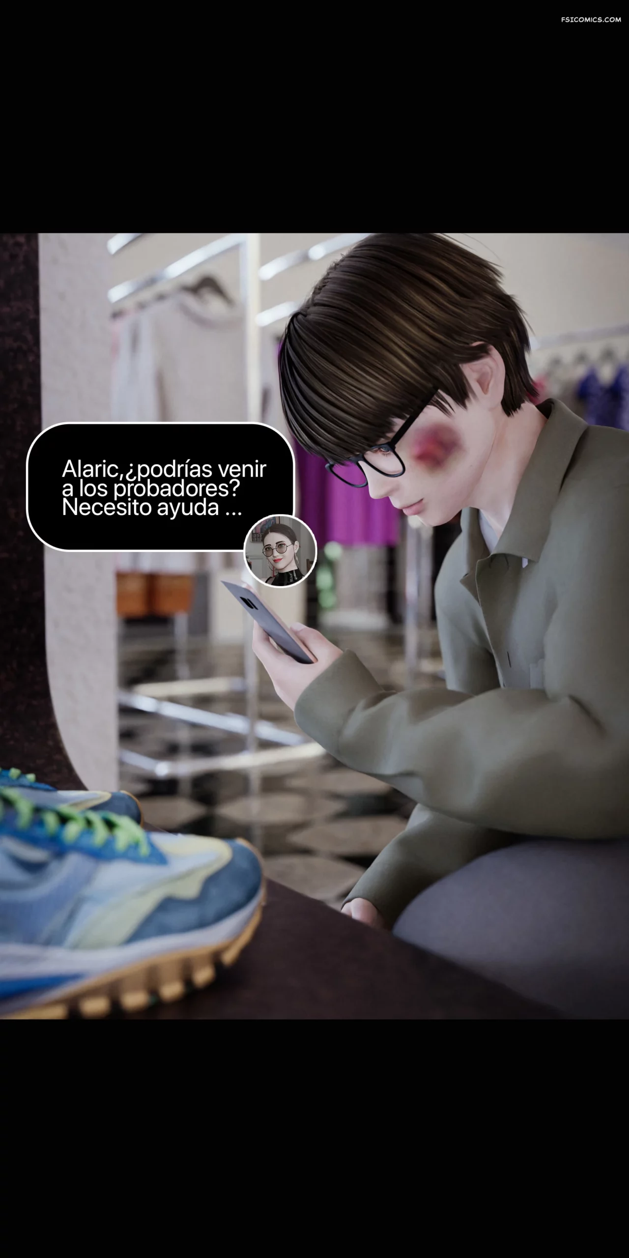 My Neighbors Widow Capítulo 5 – Rose Blue 3D - 111 - FSI Comics my neighbors widow capitulo 5 rose blue 3d 111 scaled - FSI Comics