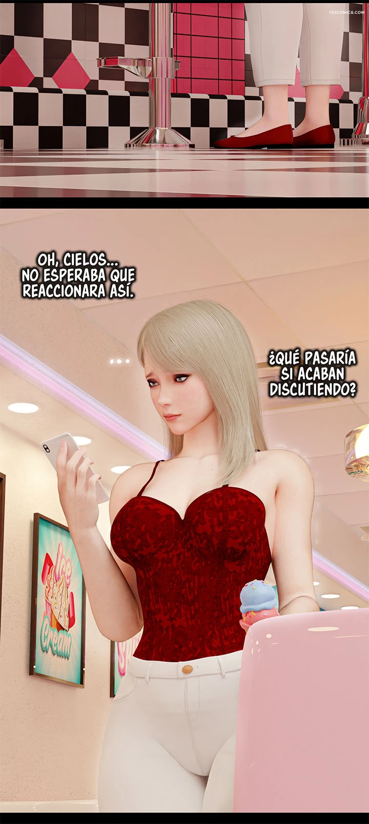 my neighbors widow capitulo 6 rose blue 3d 008 - FSI Comics