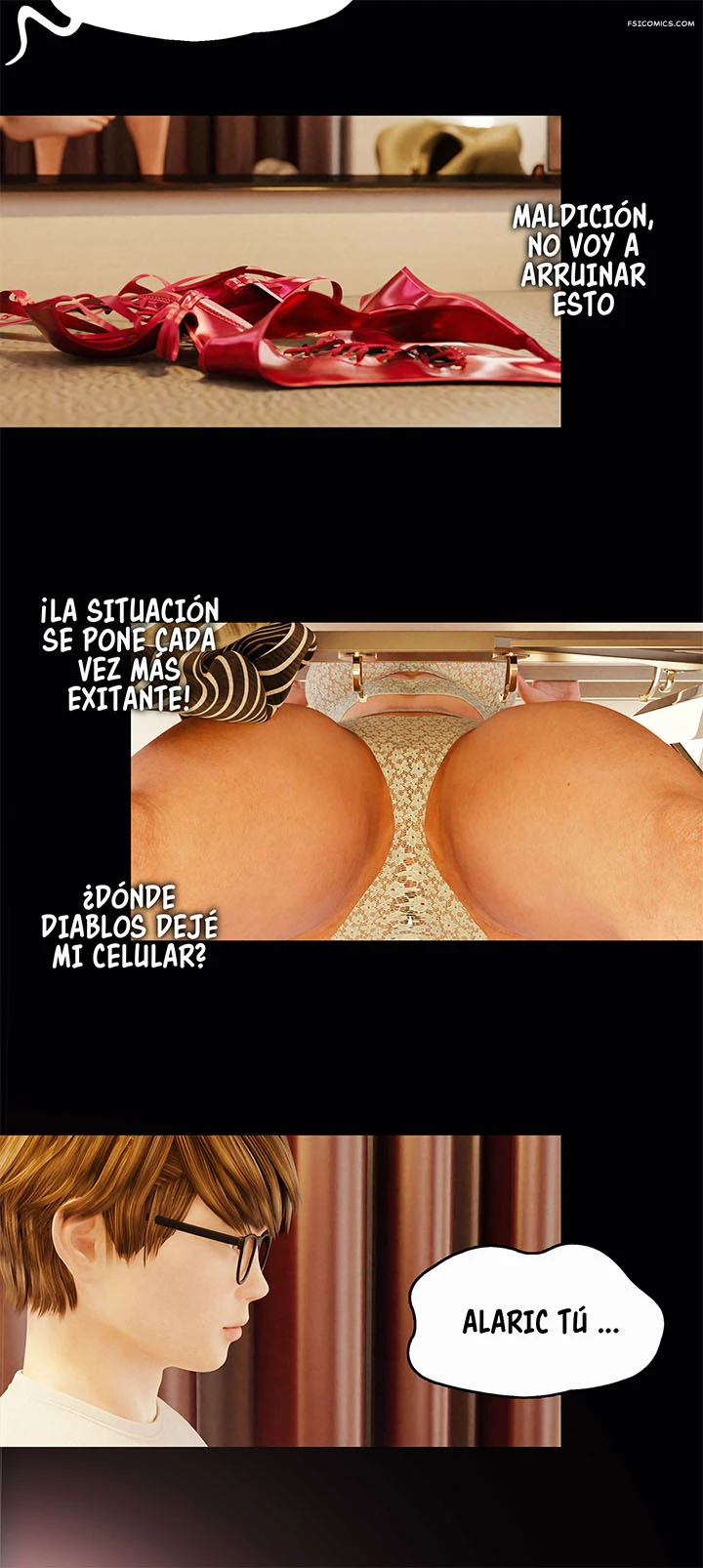 my neighbors widow capitulo 6 rose blue 3d 035 - FSI Comics