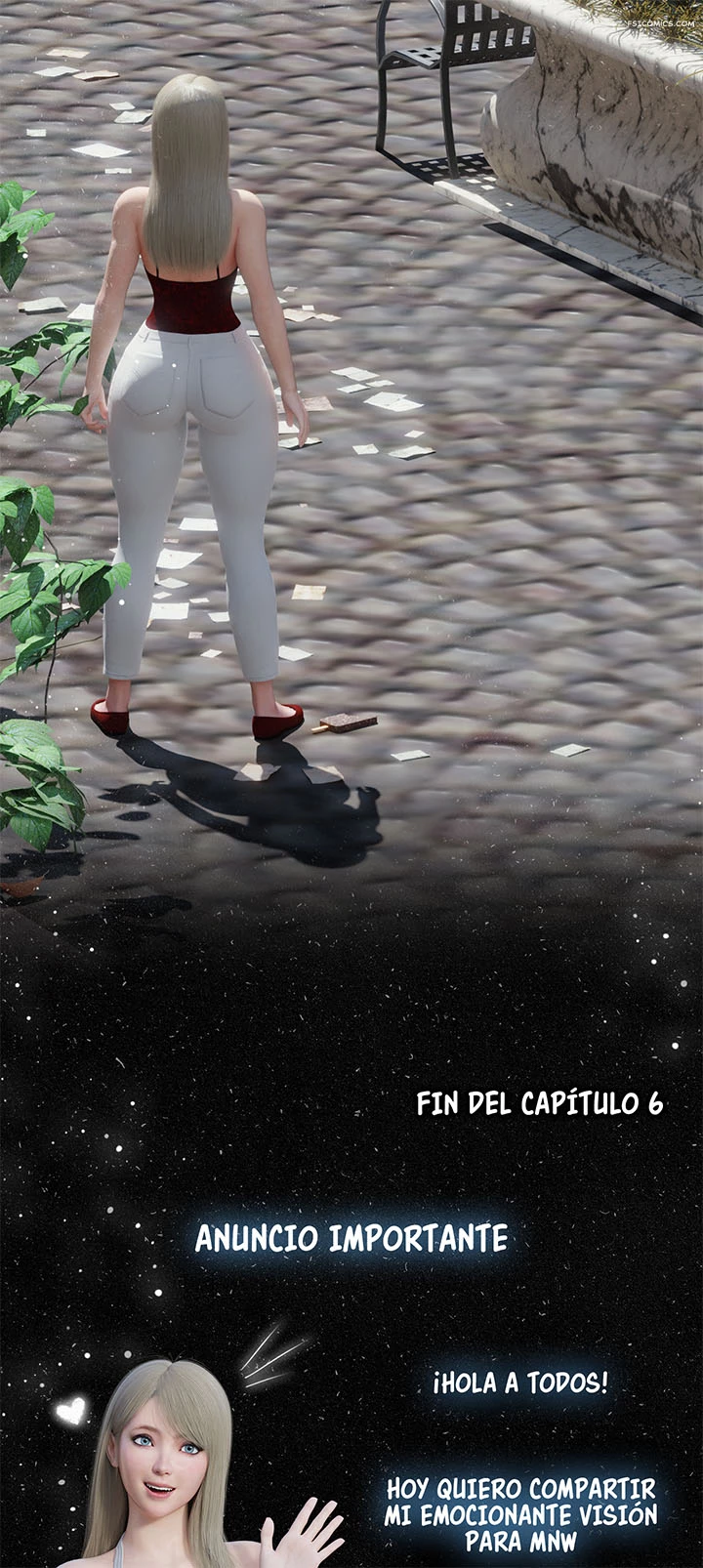 my neighbors widow capitulo 6 rose blue 3d 082 - FSI Comics