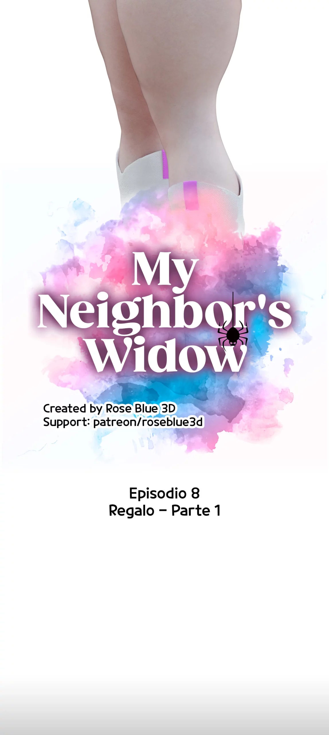 My Neighbors Widow Capítulo 8 – Rose Blue 3D - 10 - FSI Comics my neighbors widow capitulo 8 rose blue 3d 010 scaled - FSI Comics