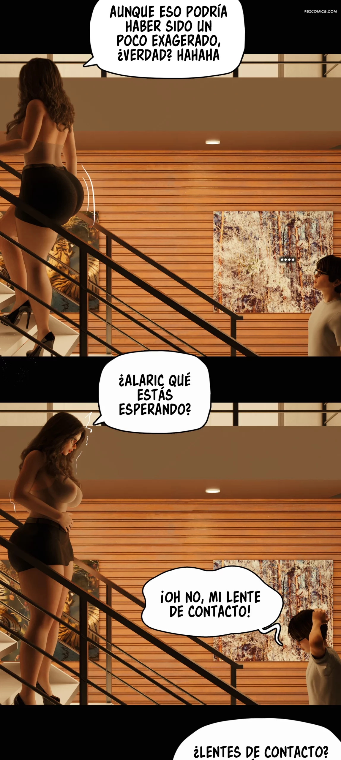 My Neighbors Widow Capítulo 8 – Rose Blue 3D - 14 - FSI Comics my neighbors widow capitulo 8 rose blue 3d 014 scaled - FSI Comics